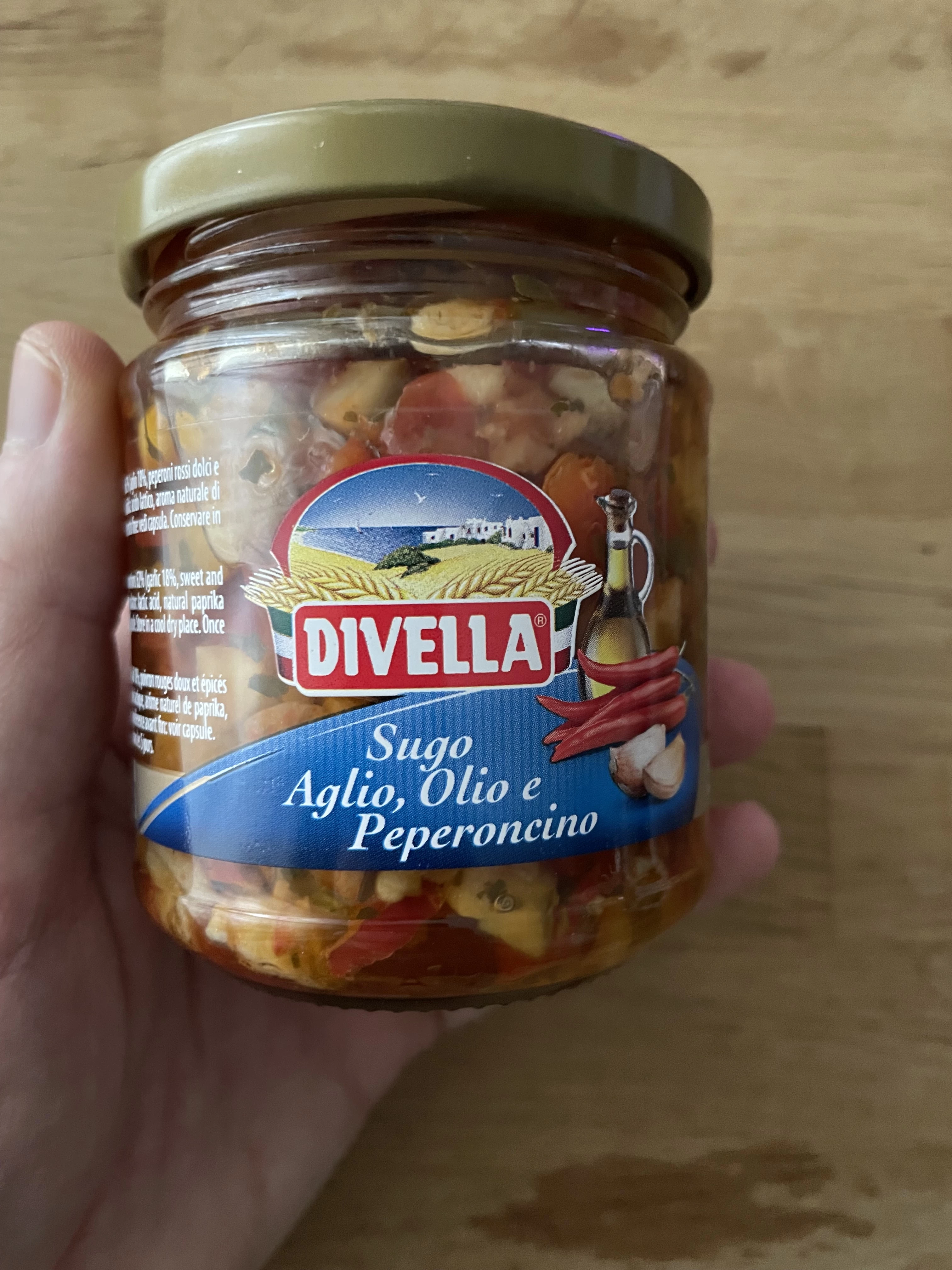 Divella Sugo Aglio Olio e Peperoncino | 190g