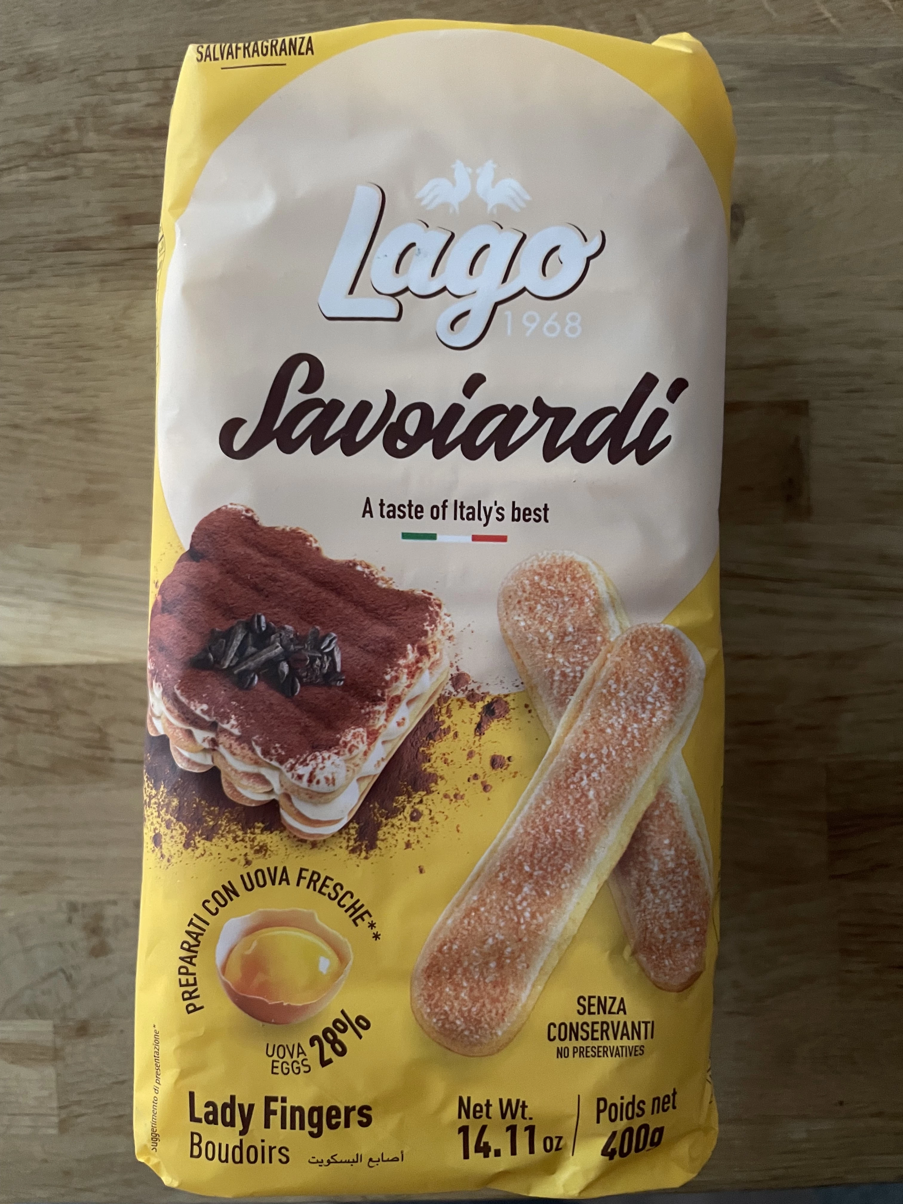Lago Savoiardi Lady Fingers | 400g