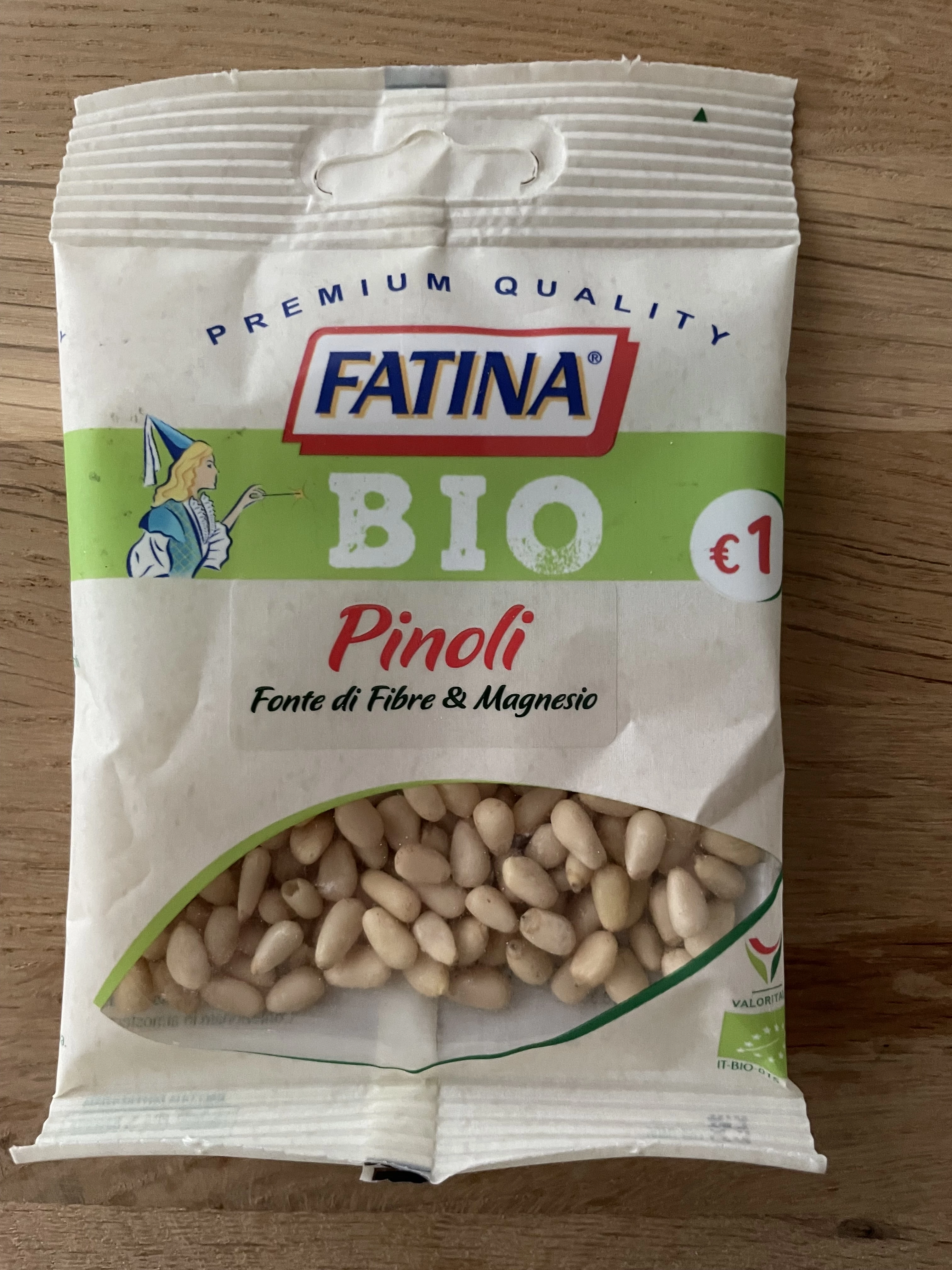 Fatina Pinoli Sgusciati Bio | 15g