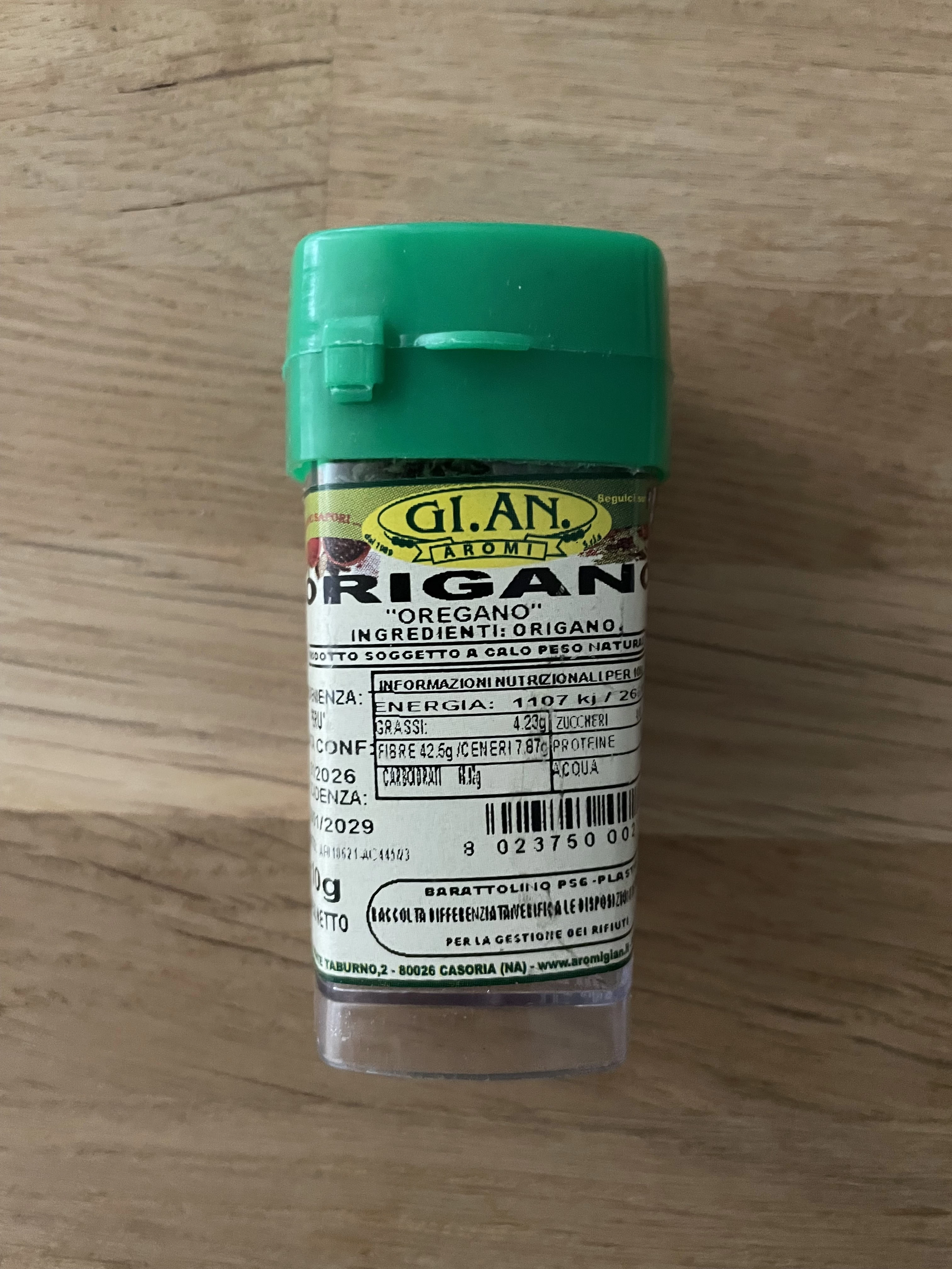 Oregano GI.AN. (GIAN Aromi) | 10g