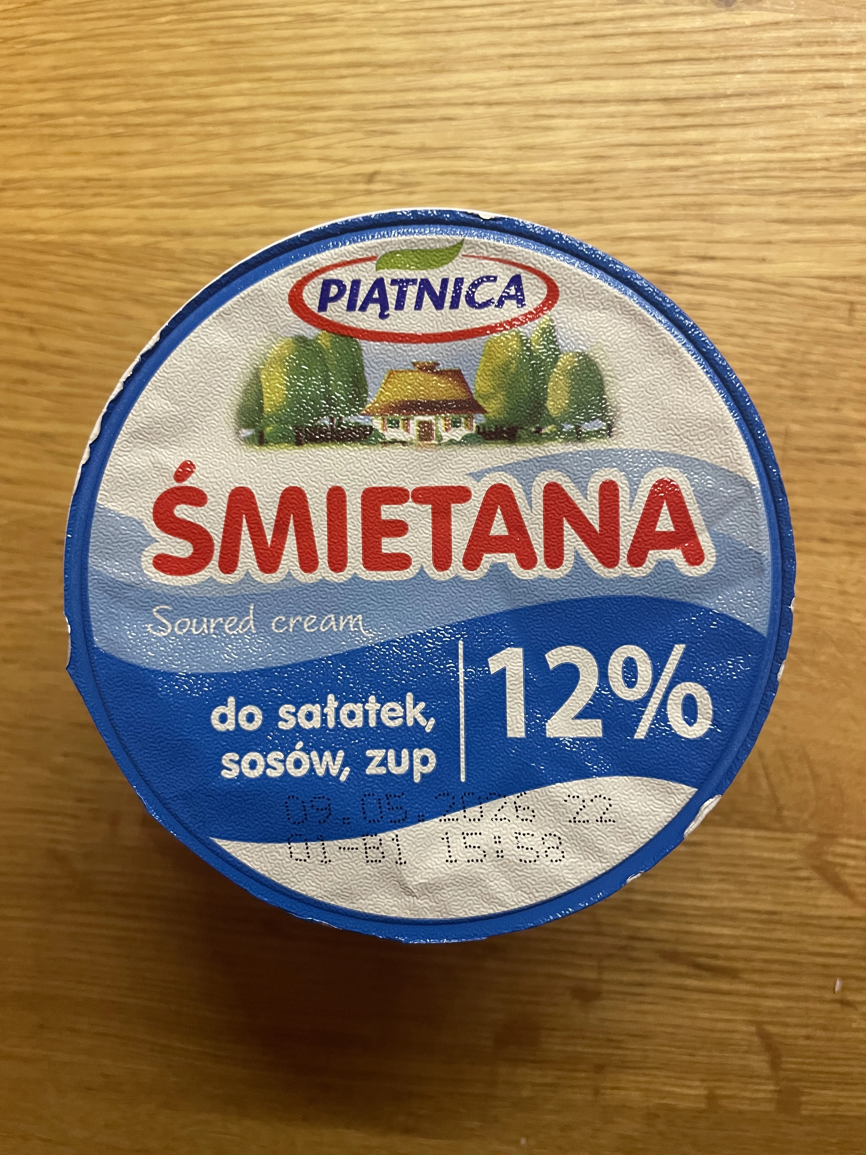 Piątnica Śmietana 12% | 200g