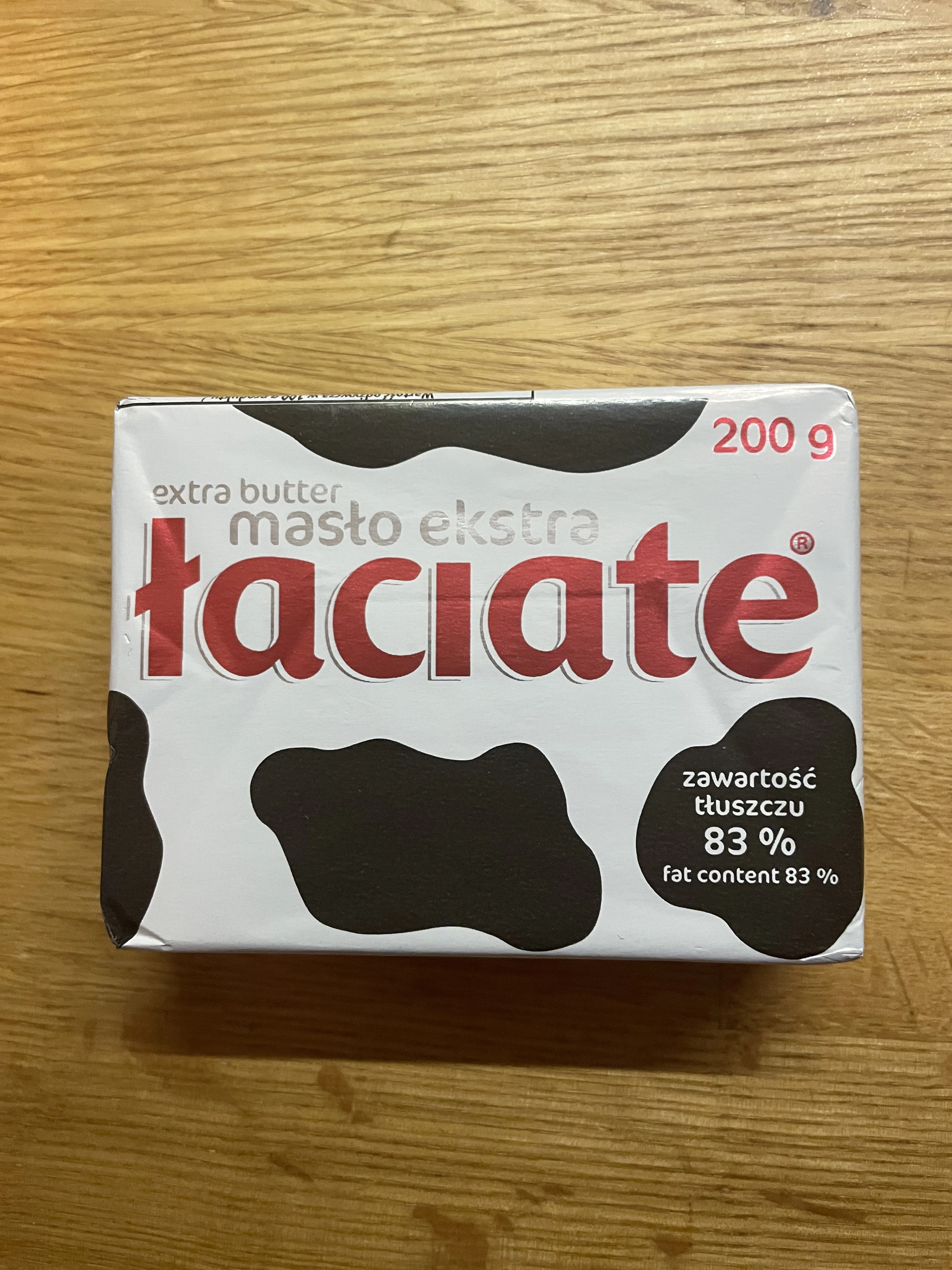 Łaciate Masło ekstra | 200g