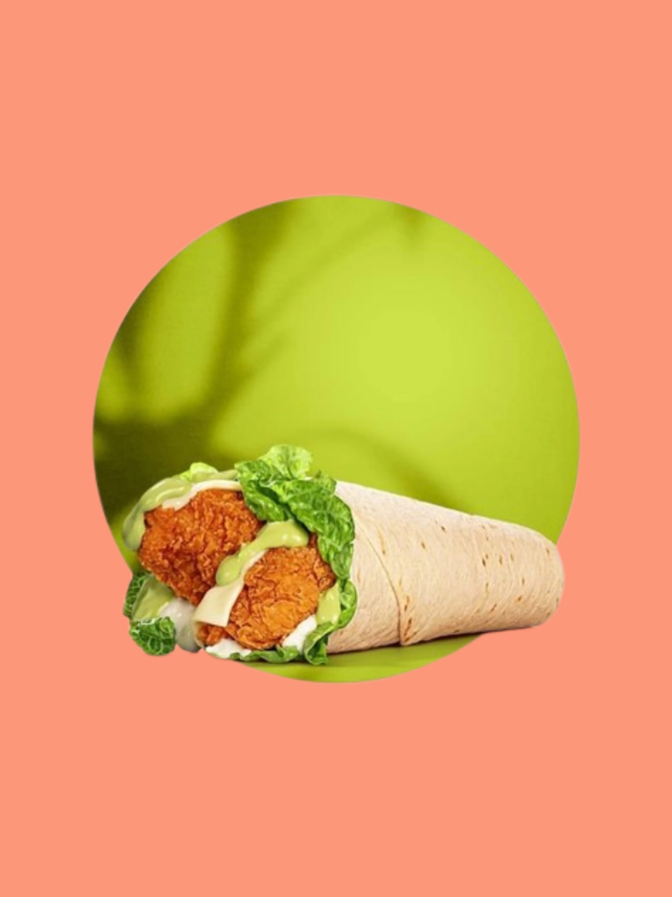 Lime Chicken Wrap