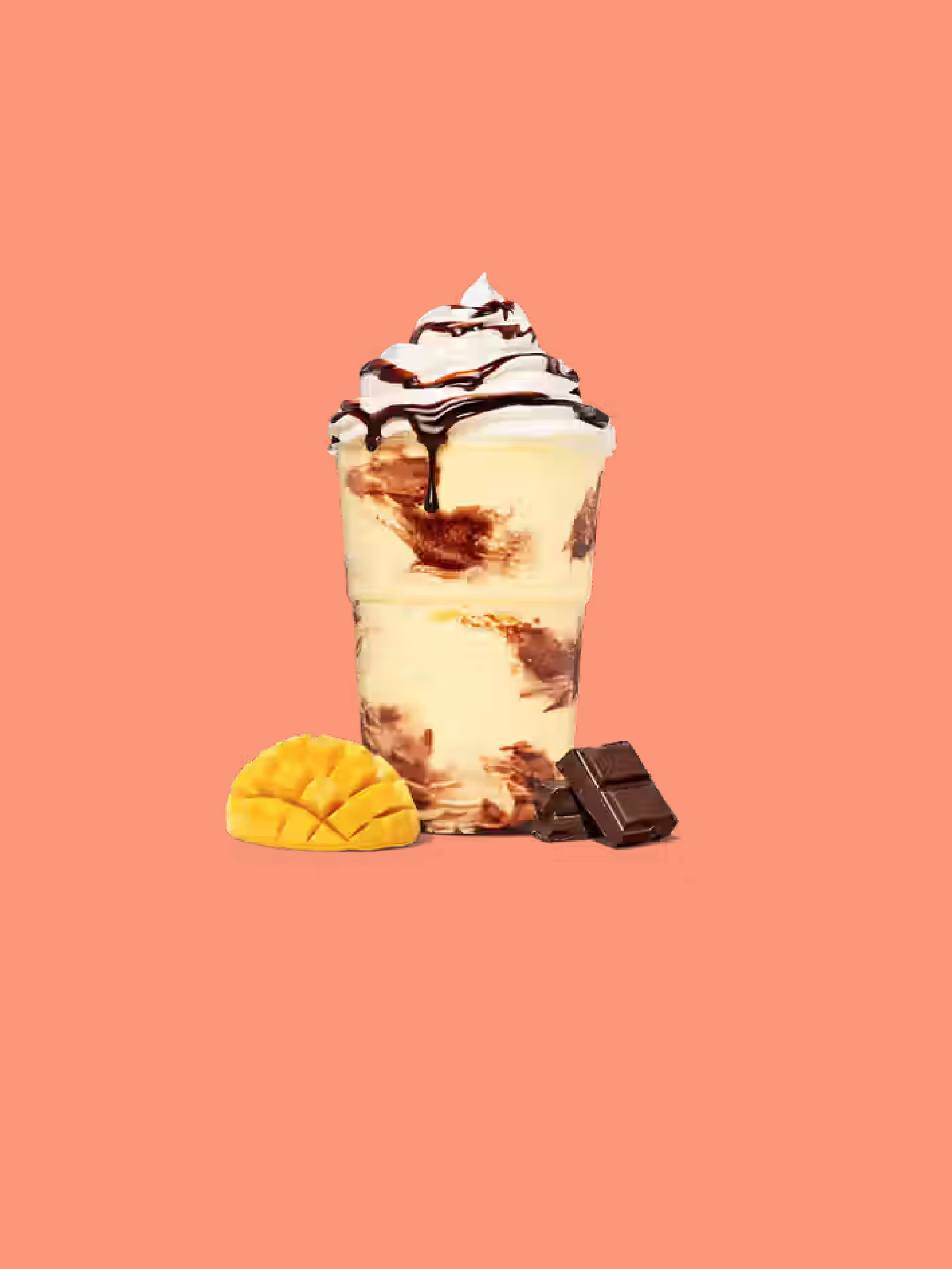 Mango Chocolate Premium Shake
