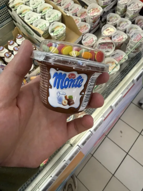 Zott Monte Top Cup z drażetkami / Monte z drażami | 70g