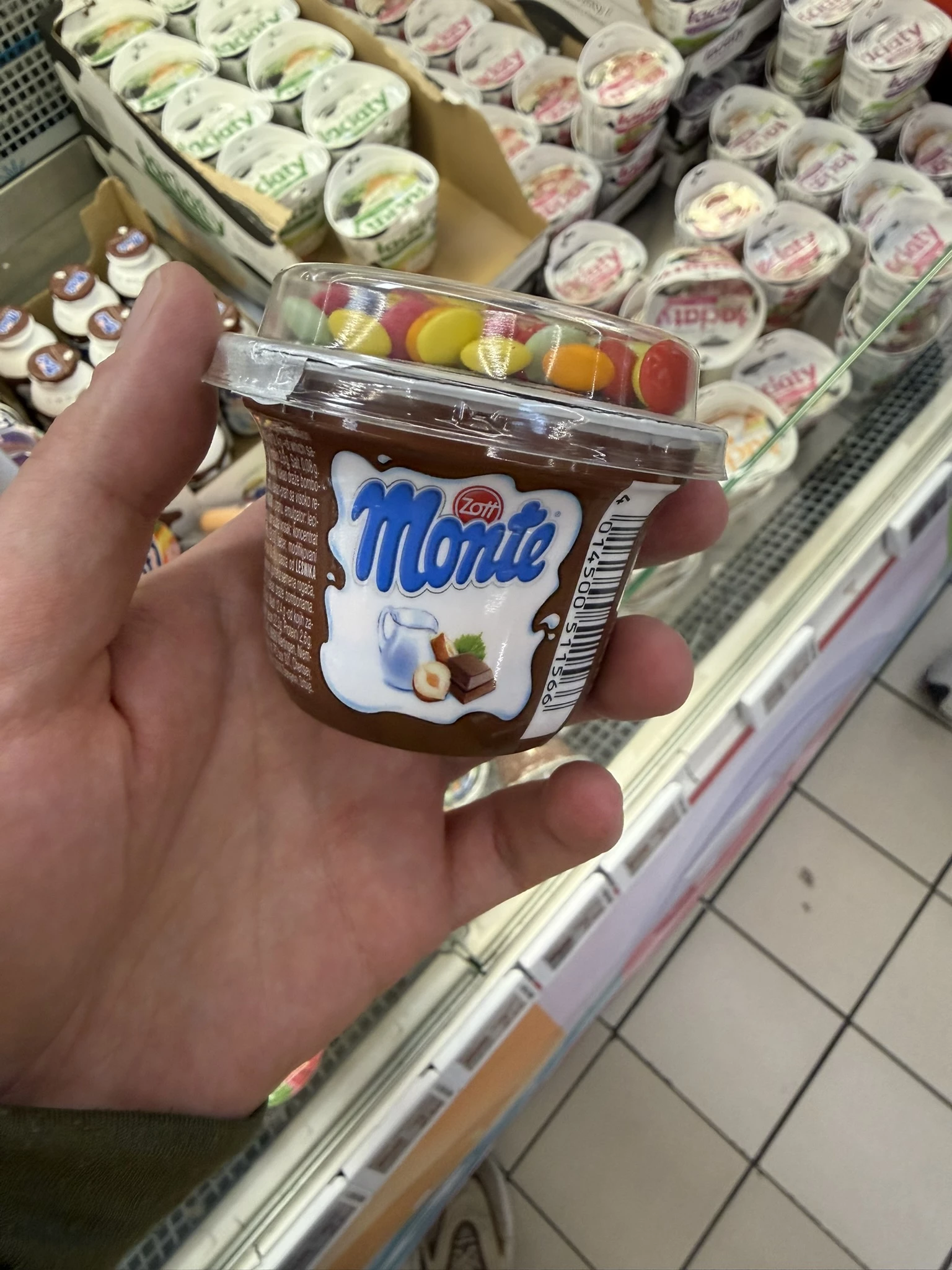 Zott Monte Top Cup z drażetkami / Monte z drażami | 70g