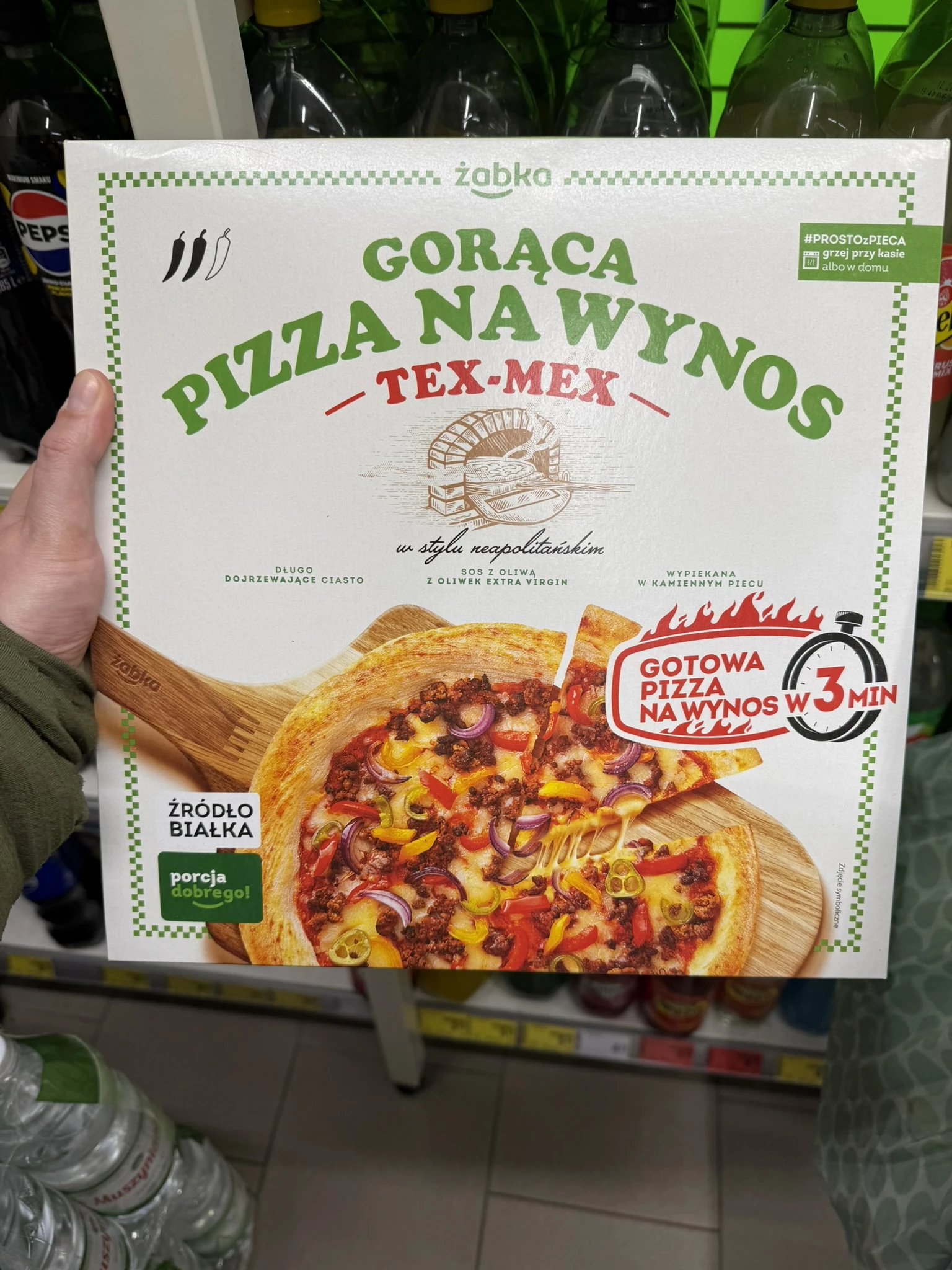 Żabka Gorąca Pizza na Wynos Tex-Mex | 492g
