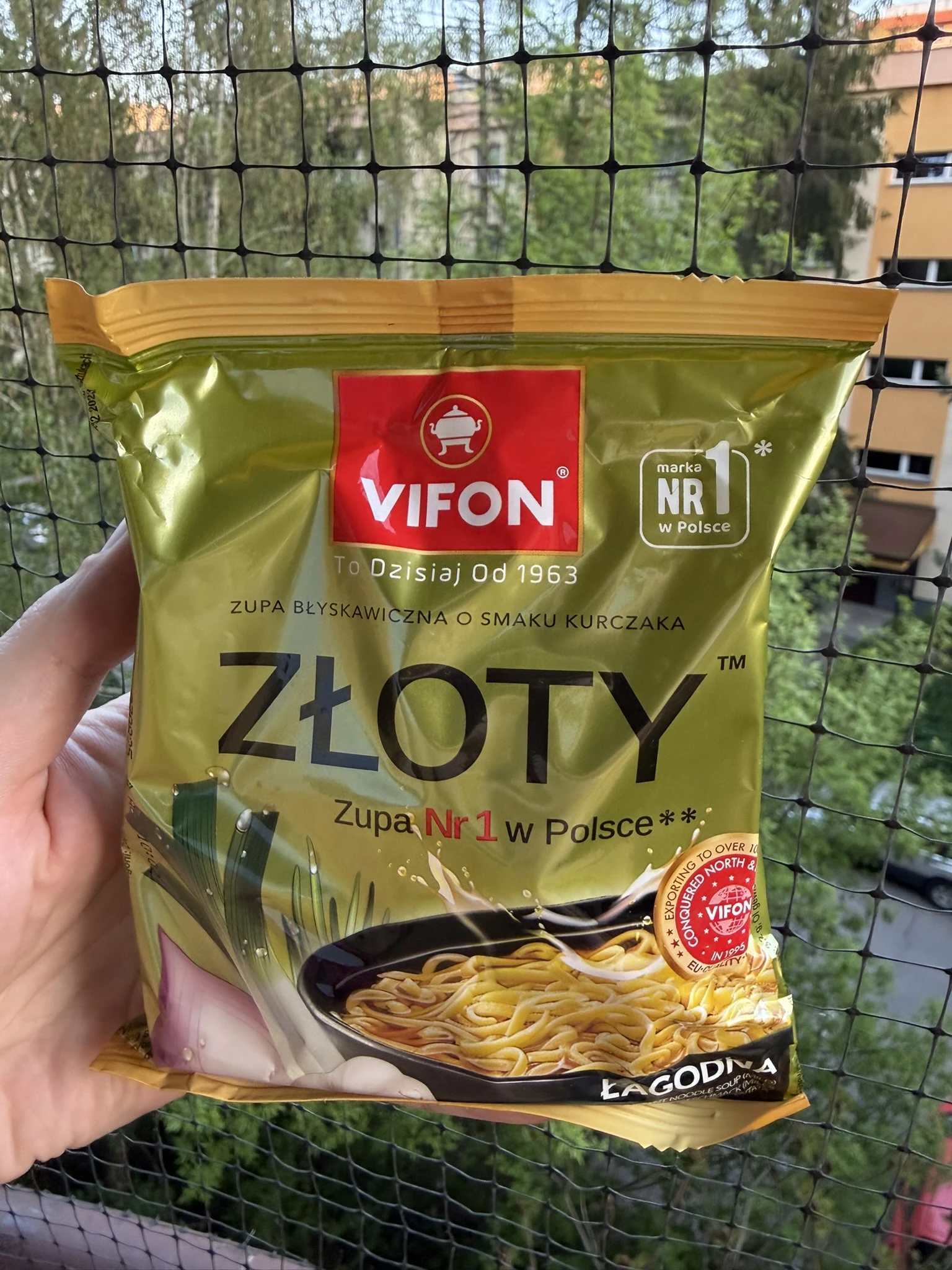 Vifon Zupa błyskawiczna kurczak złoty | 70g