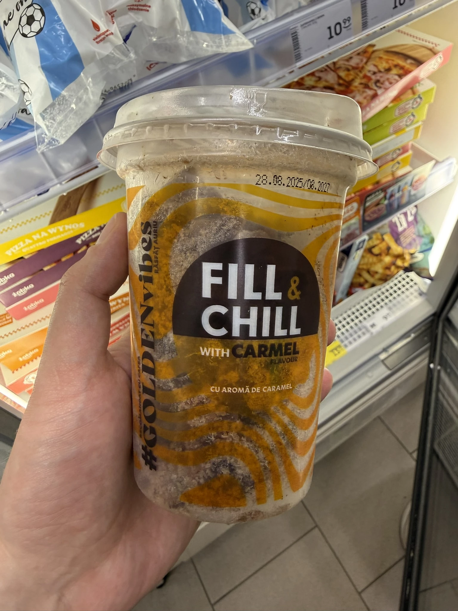 Fill & Chill with Carmel Flavour