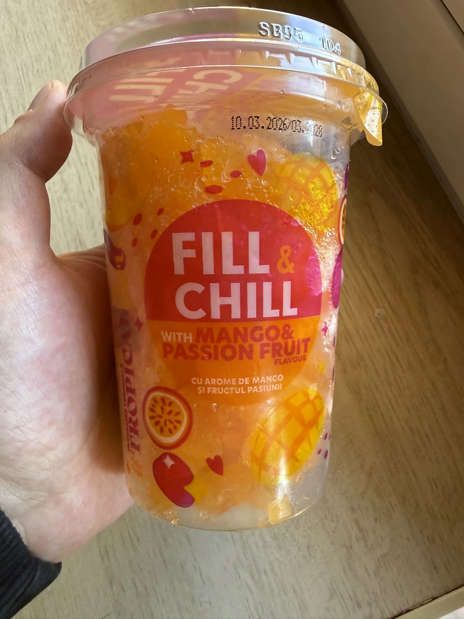 Fill & Chill with Mango & Passion Fruit Flavour | 180g