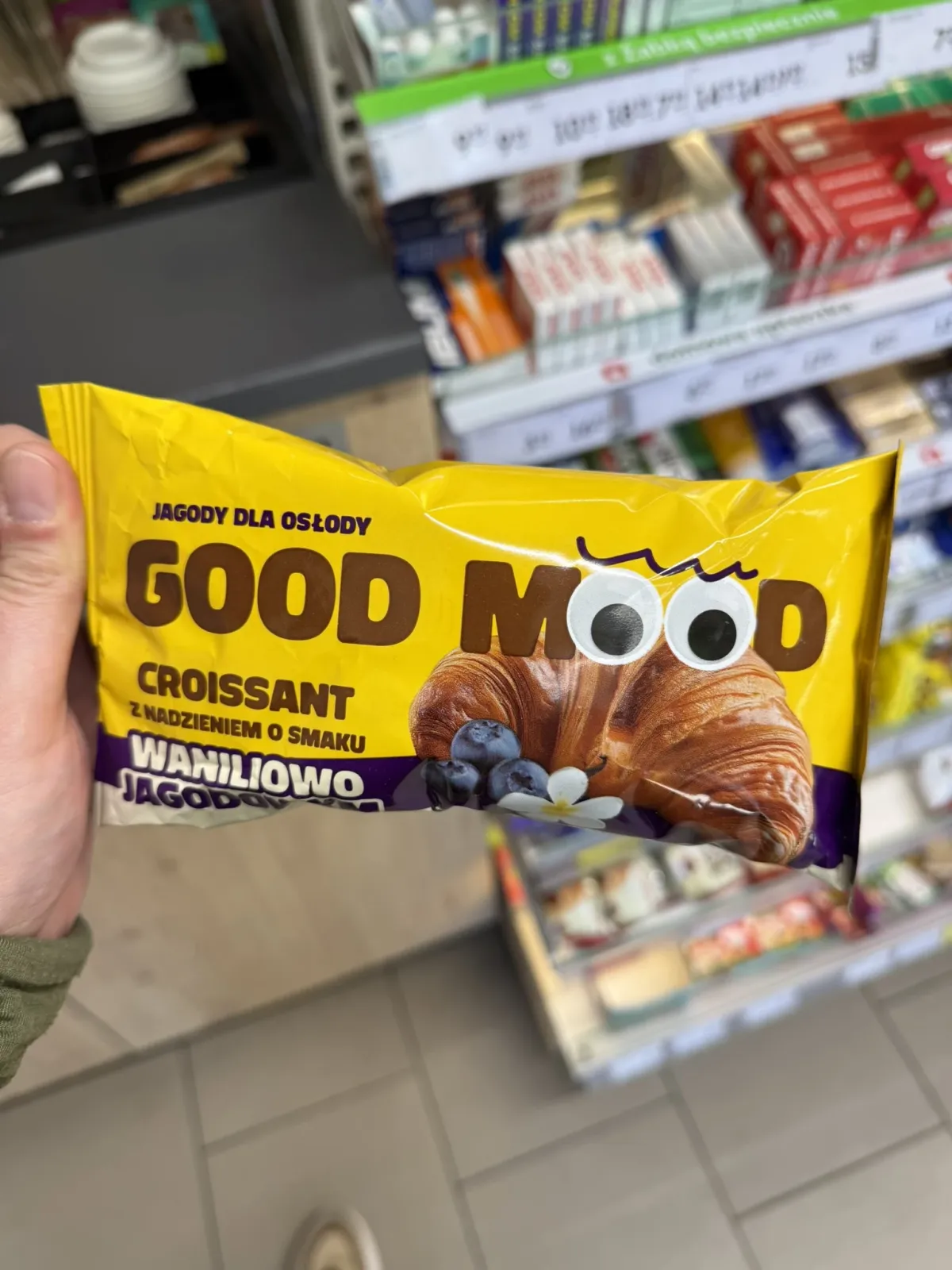 Good Mood Croissant Waniliowo Jagodowy | 60g