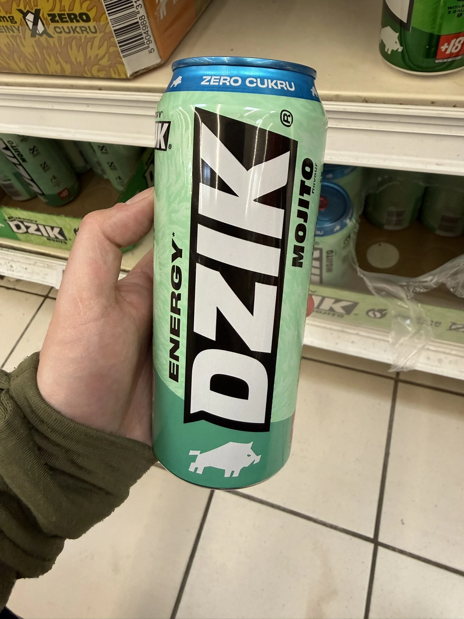Dzik Energy Mojito Zero Kalorii | 500ml