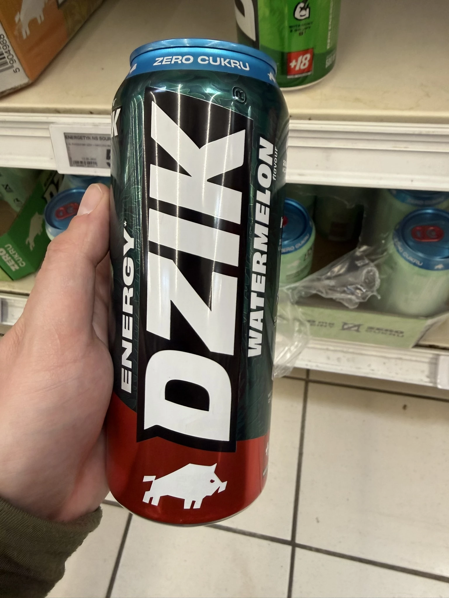 WK Dzik Energy Zero Kalorii Watermelon | 500ml