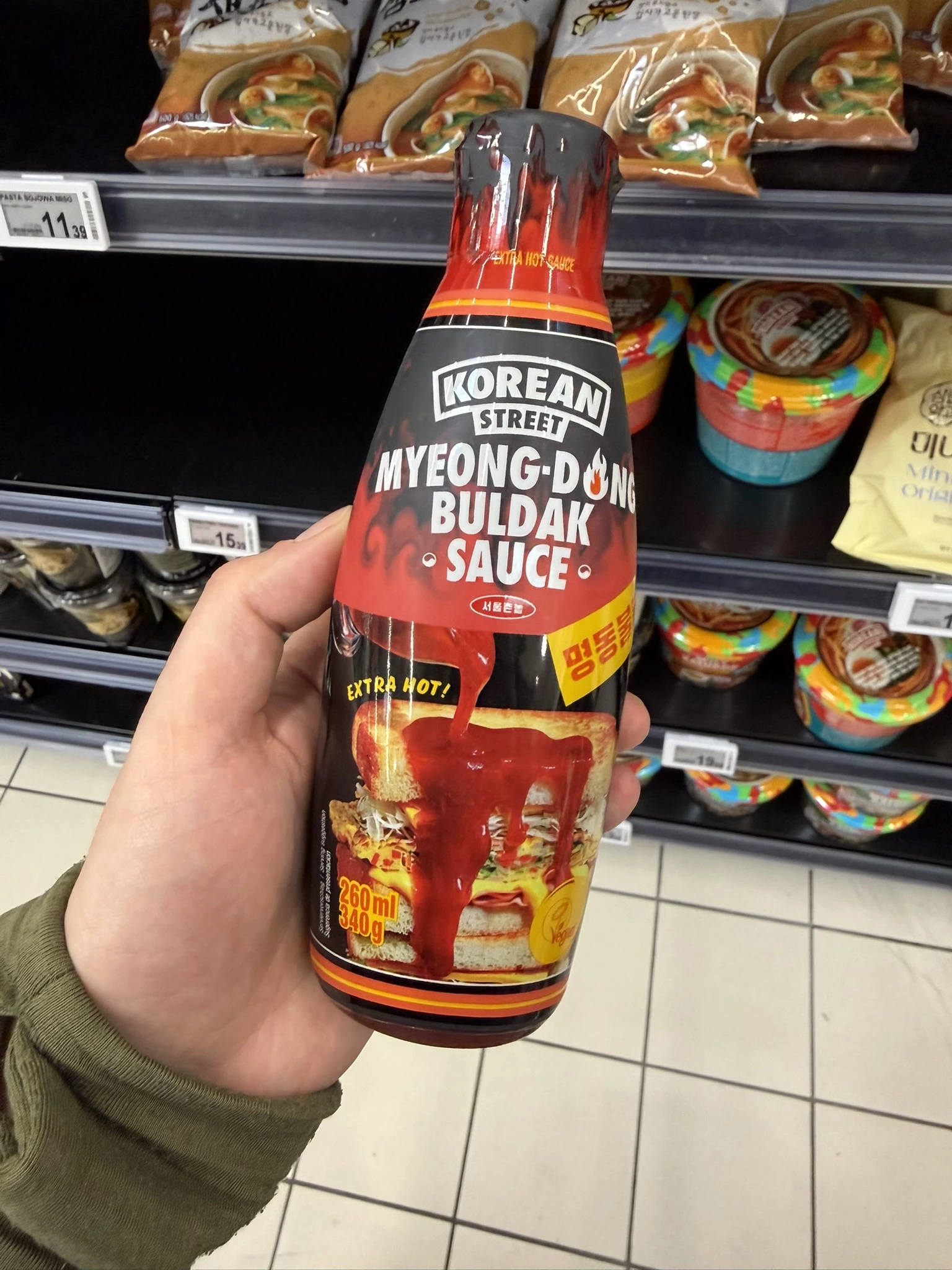 Korean Street Myeong-Dong Buldak Sauce | 260ml / 340g