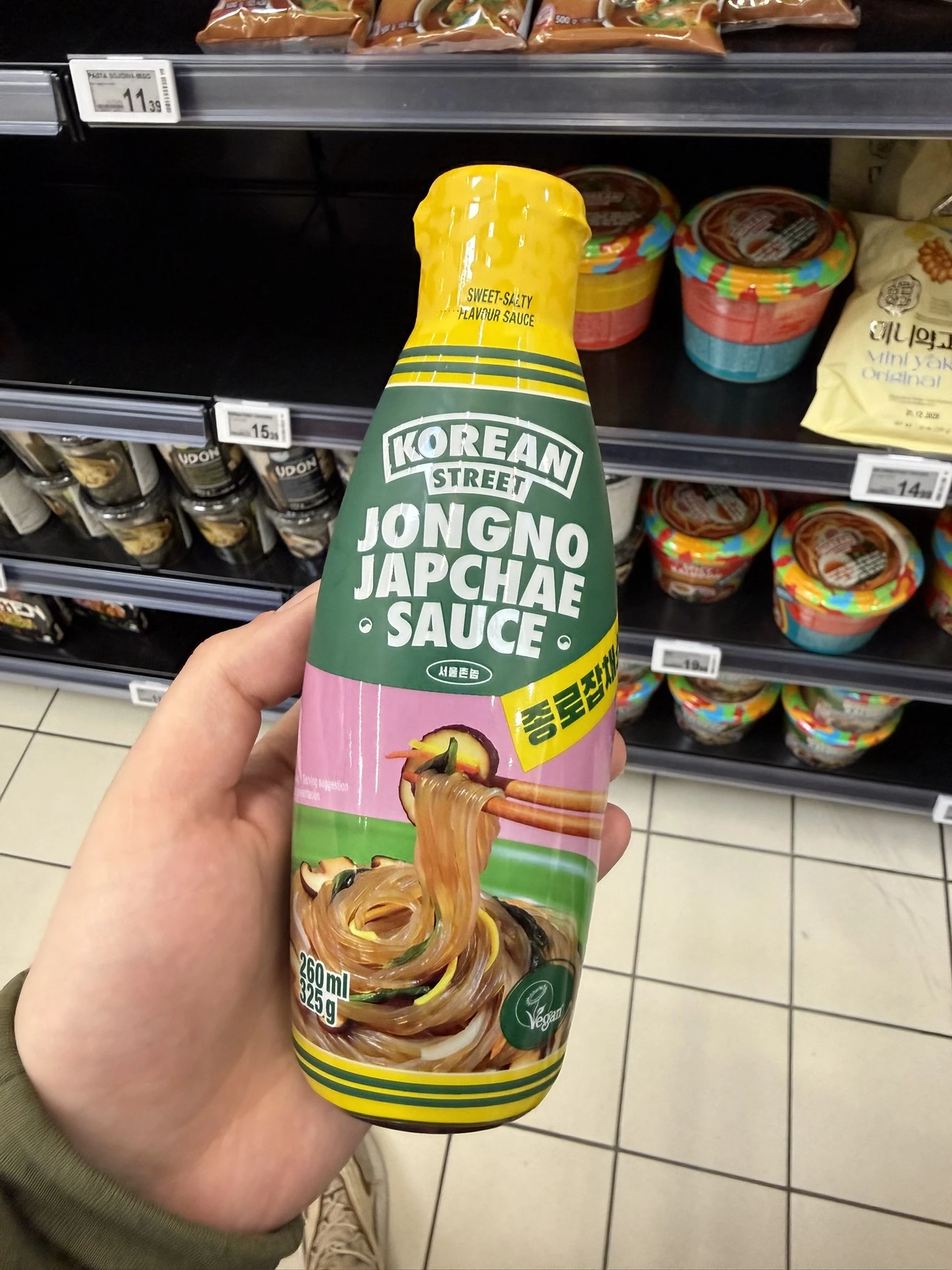 Korean Street Jongno Japchae Sauce | 325g / 260ml
