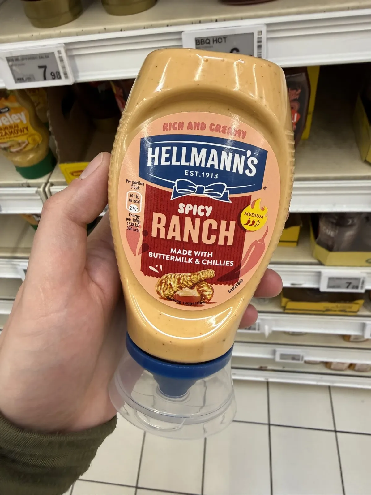 Hellmann’s Spicy Ranch Sauce | 245g