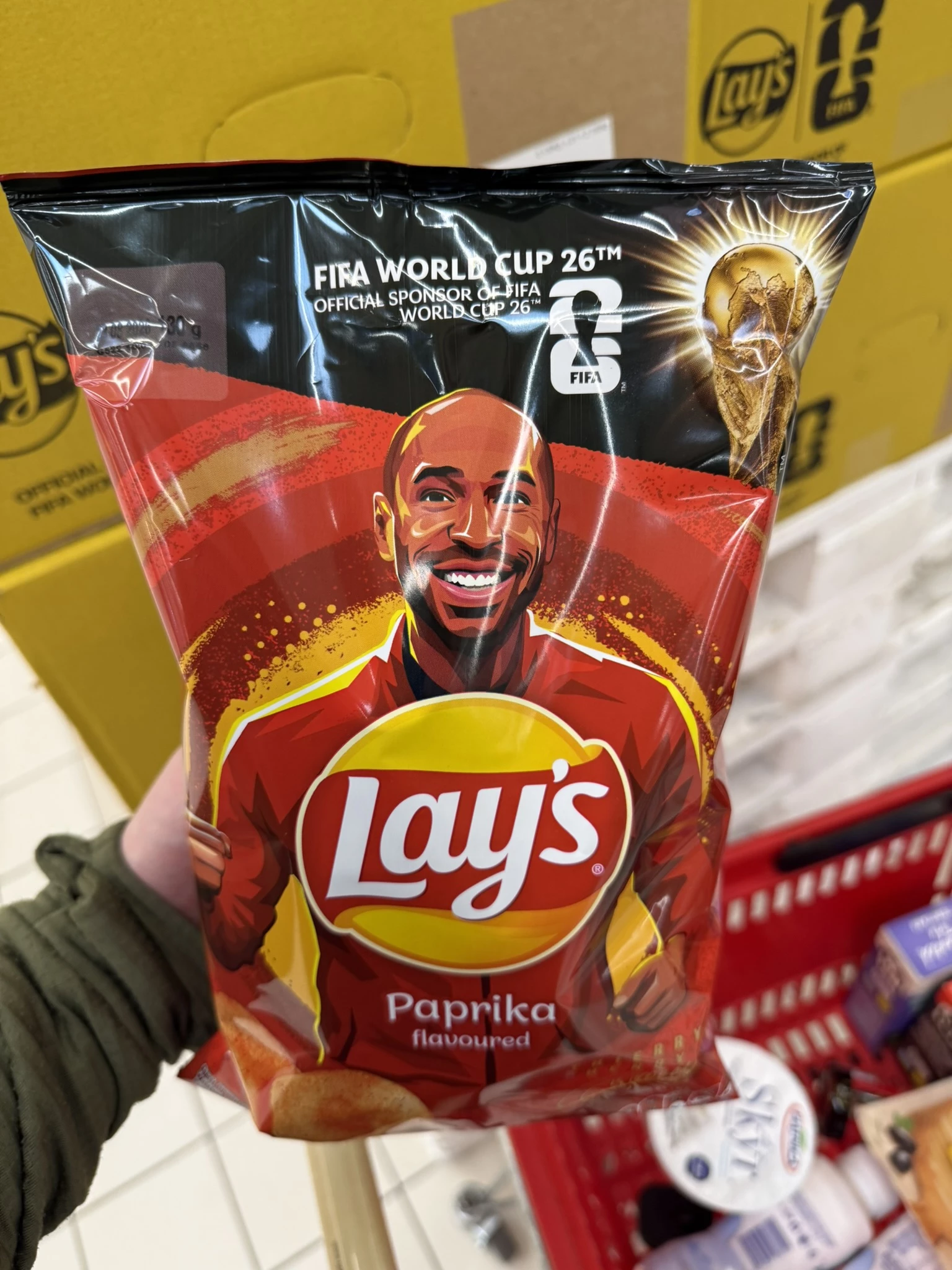 Lay’s Chipsy ziemniaczane o smaku papryki FIFA World Cup 26 Thierry Henry | 130g