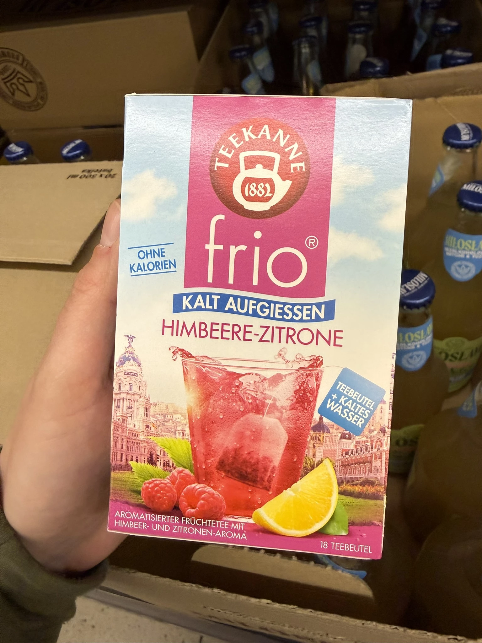 Teekanne frio Himbeere-Zitrone | 45g