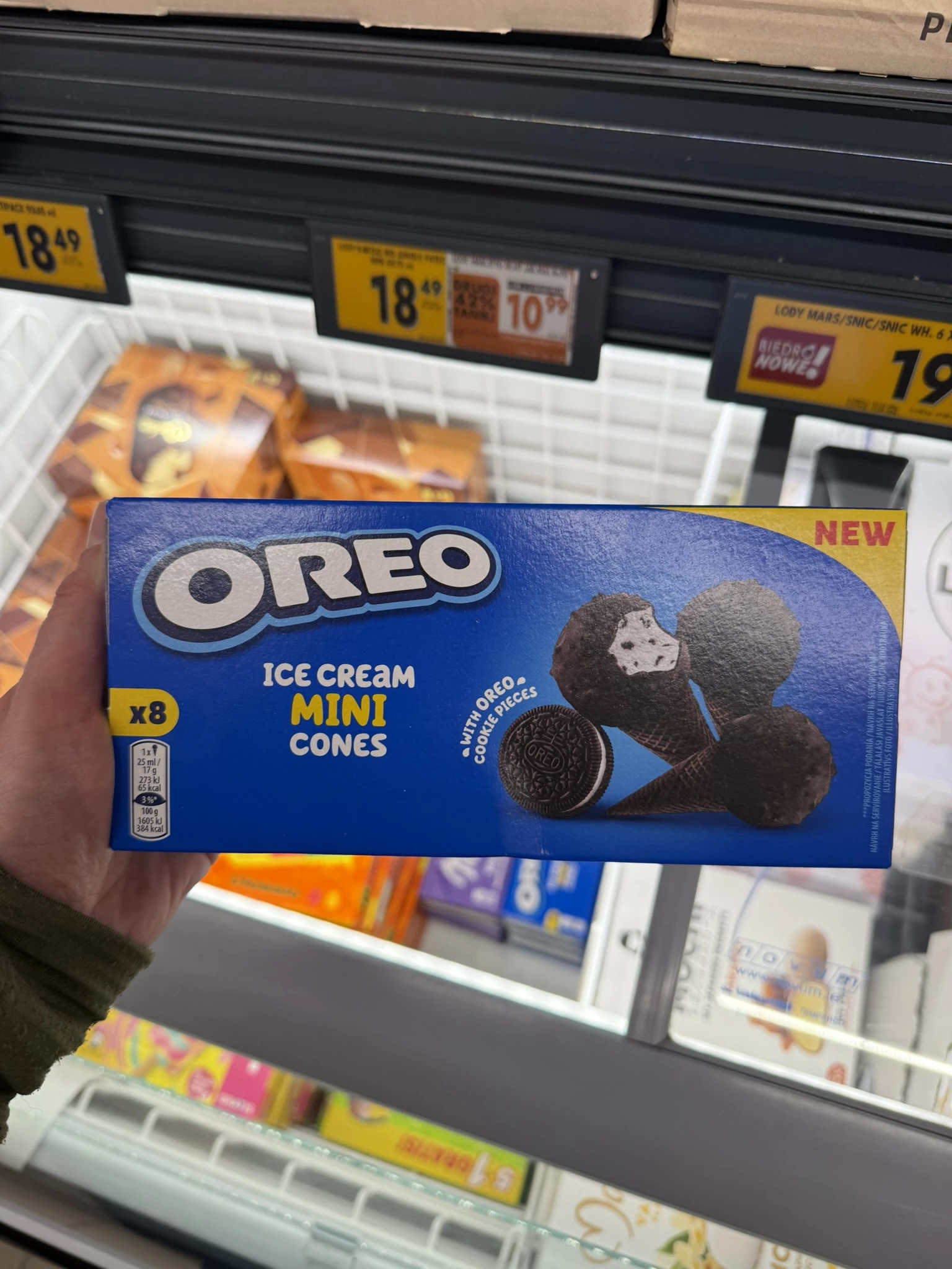 Oreo Lody Mini Cones | 200ml / 136g