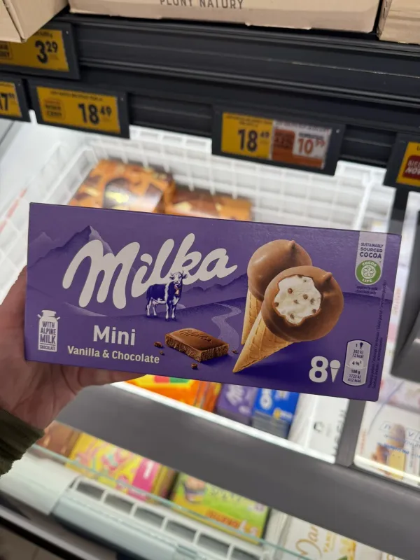 Milka Mini Vanilla & Chocolate | 200ml / 140g