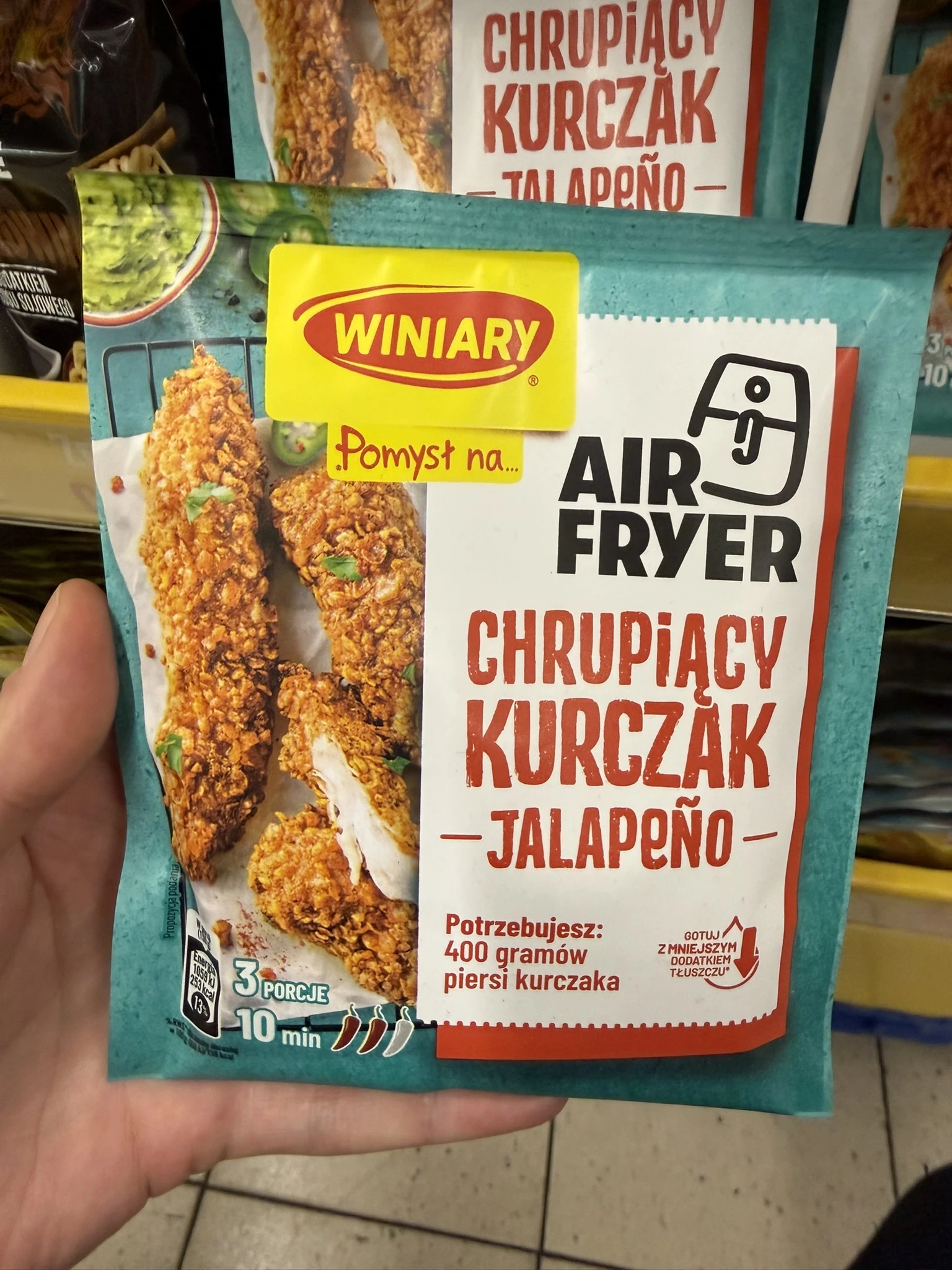 Winiary Pomysł na… Chrupiący Kurczak Jalapeño | 66g