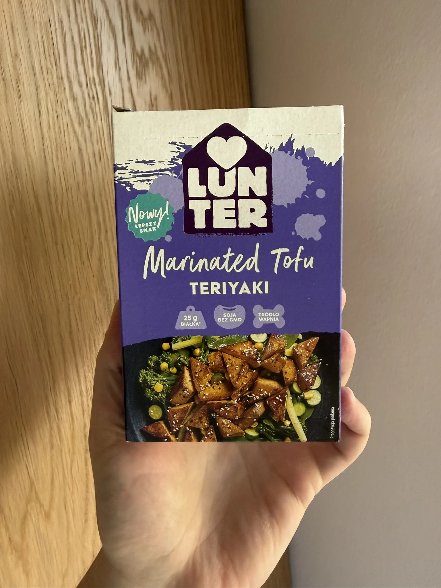 Lunter Tofu Teriyaki / Lunter Tofu marynowane w teriyaki | 180g