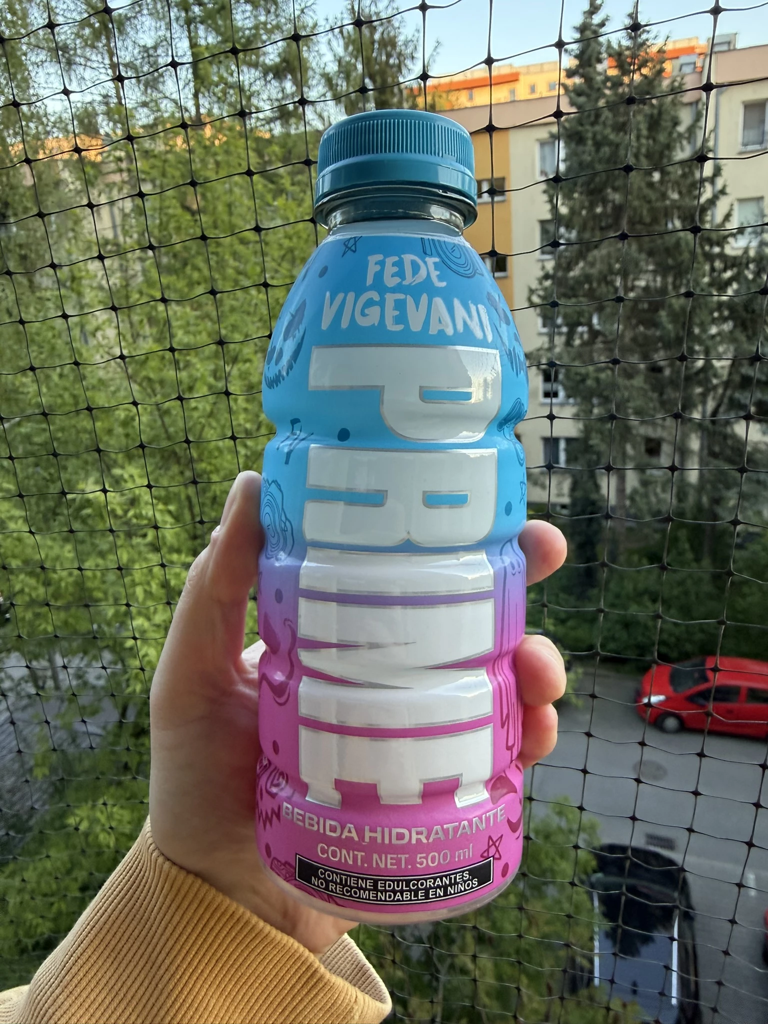 Prime Hydration Fede Vigevani / Prime x Fede Vigevani Bebida Hidratante | 500ml
