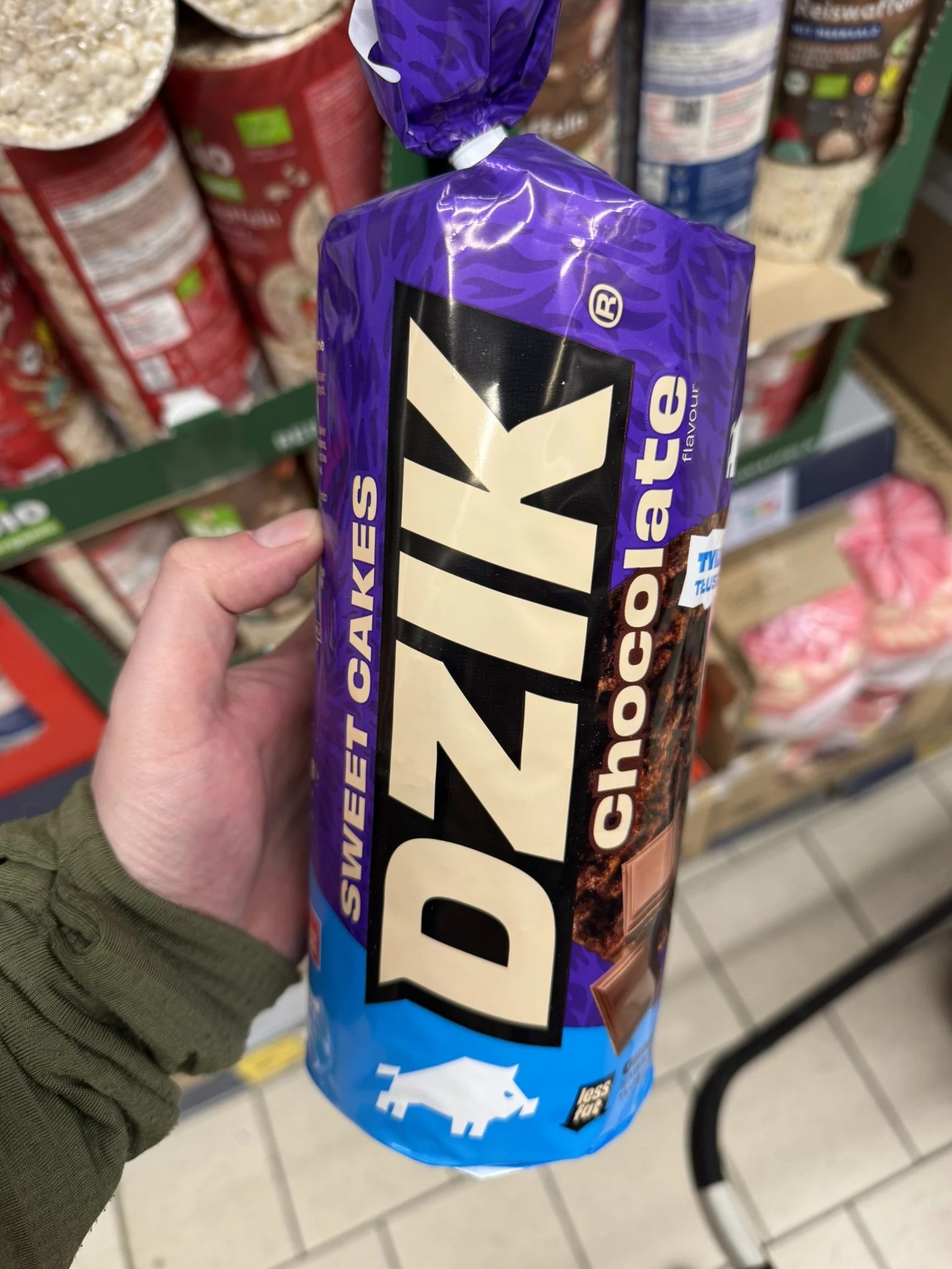 Dzik wafle ryżowo-kukurydziane czekoladowe |