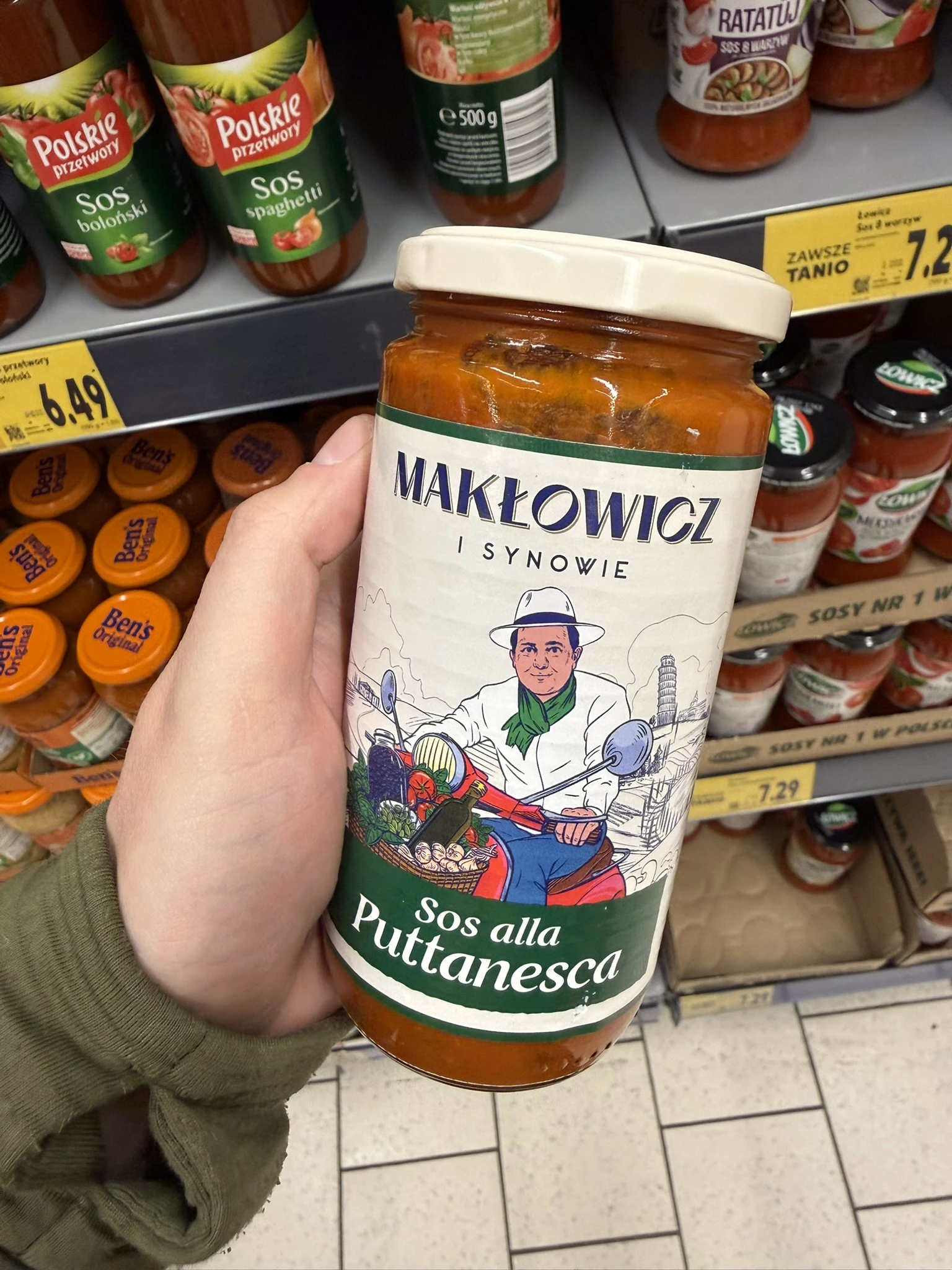 Makłowicz i Synowie Sos a’la Puttanesca | 400g