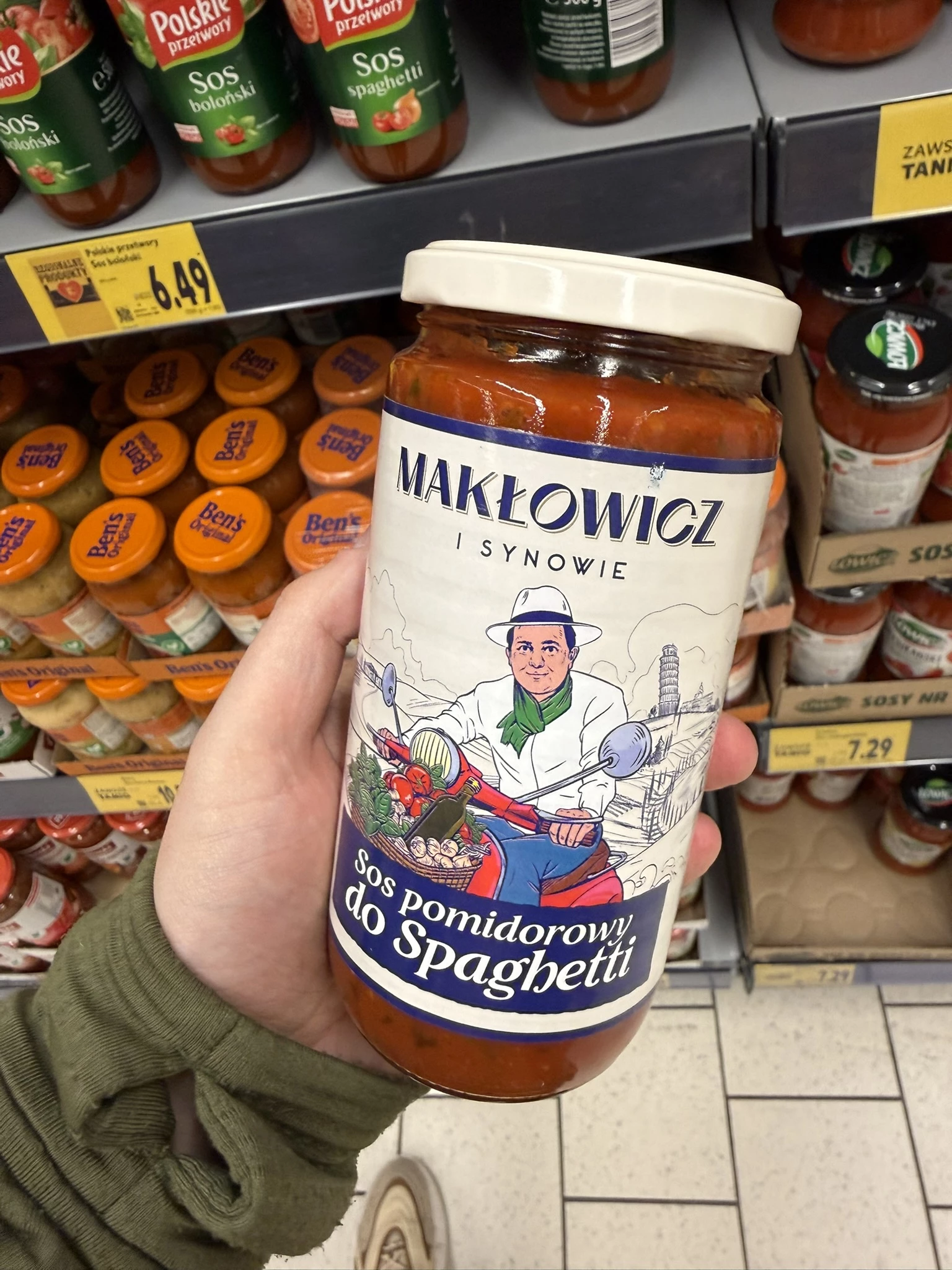 Makłowicz i Synowie Sos pomidorowy do spaghetti | 400g