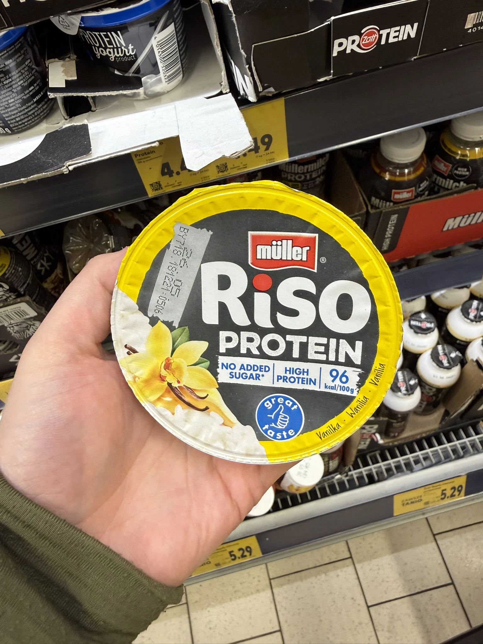 Müller Riso Protein Vanilka | 180g