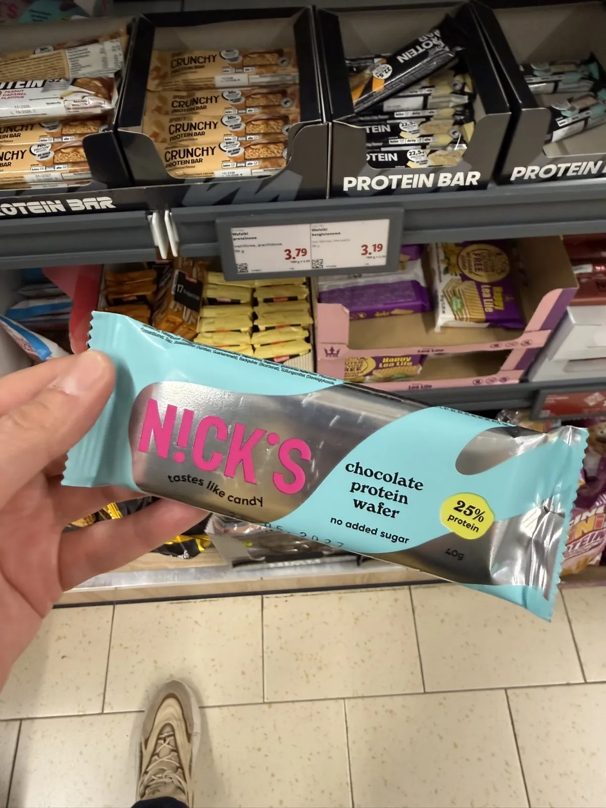 N!CK’S Protein Wafer Chocolate | 40g