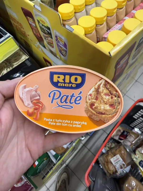 Rio Mare Pasztet z tuńczyka z papryką | 115g
