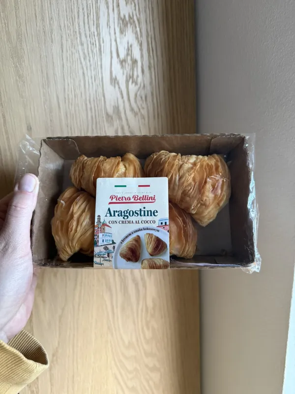 Pietro Bellini Aragostine con crema al cocco z kremem o smaku kokosowym | 150g