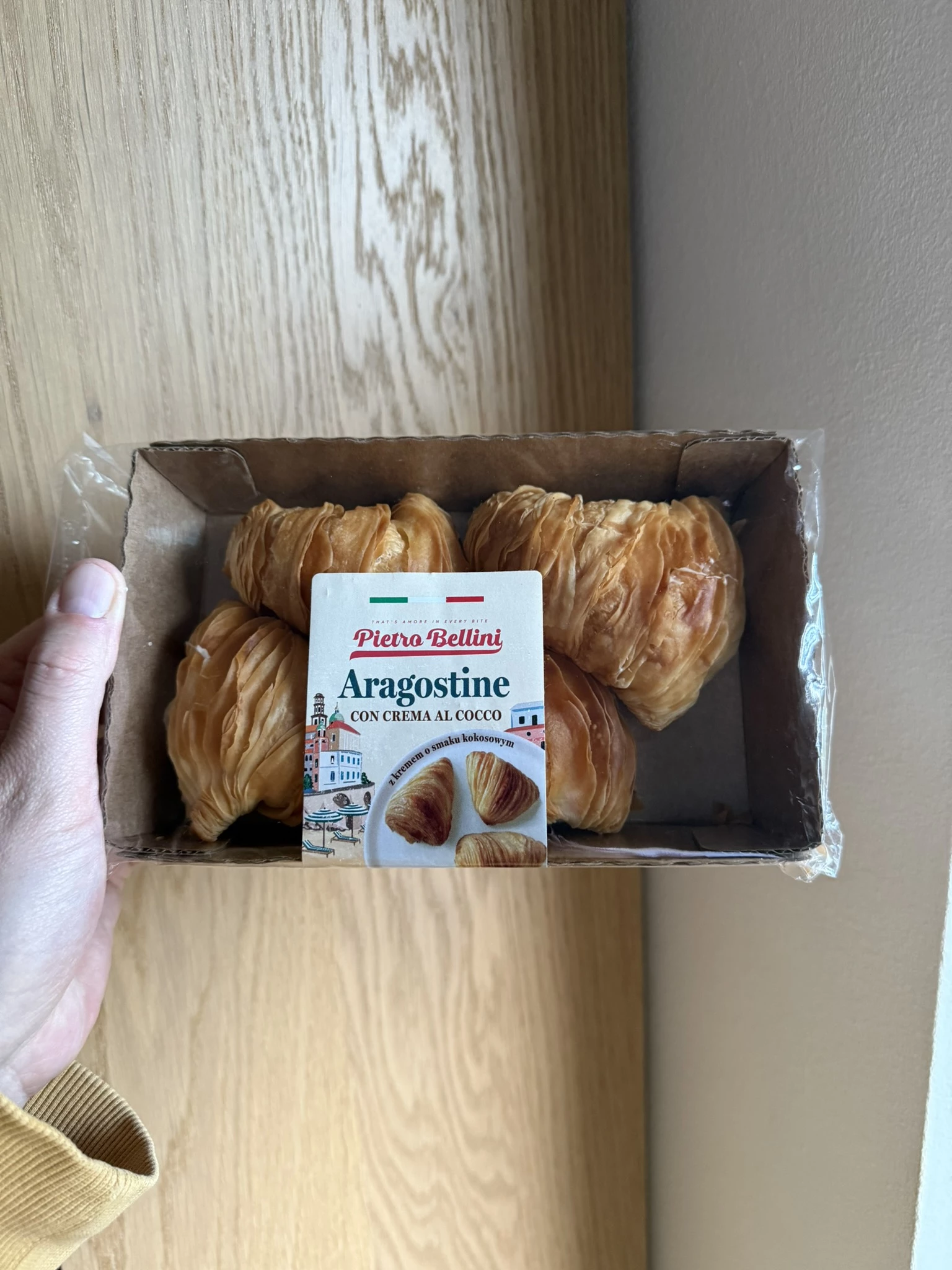 Pietro Bellini Aragostine con crema al cocco z kremem o smaku kokosowym | 150g