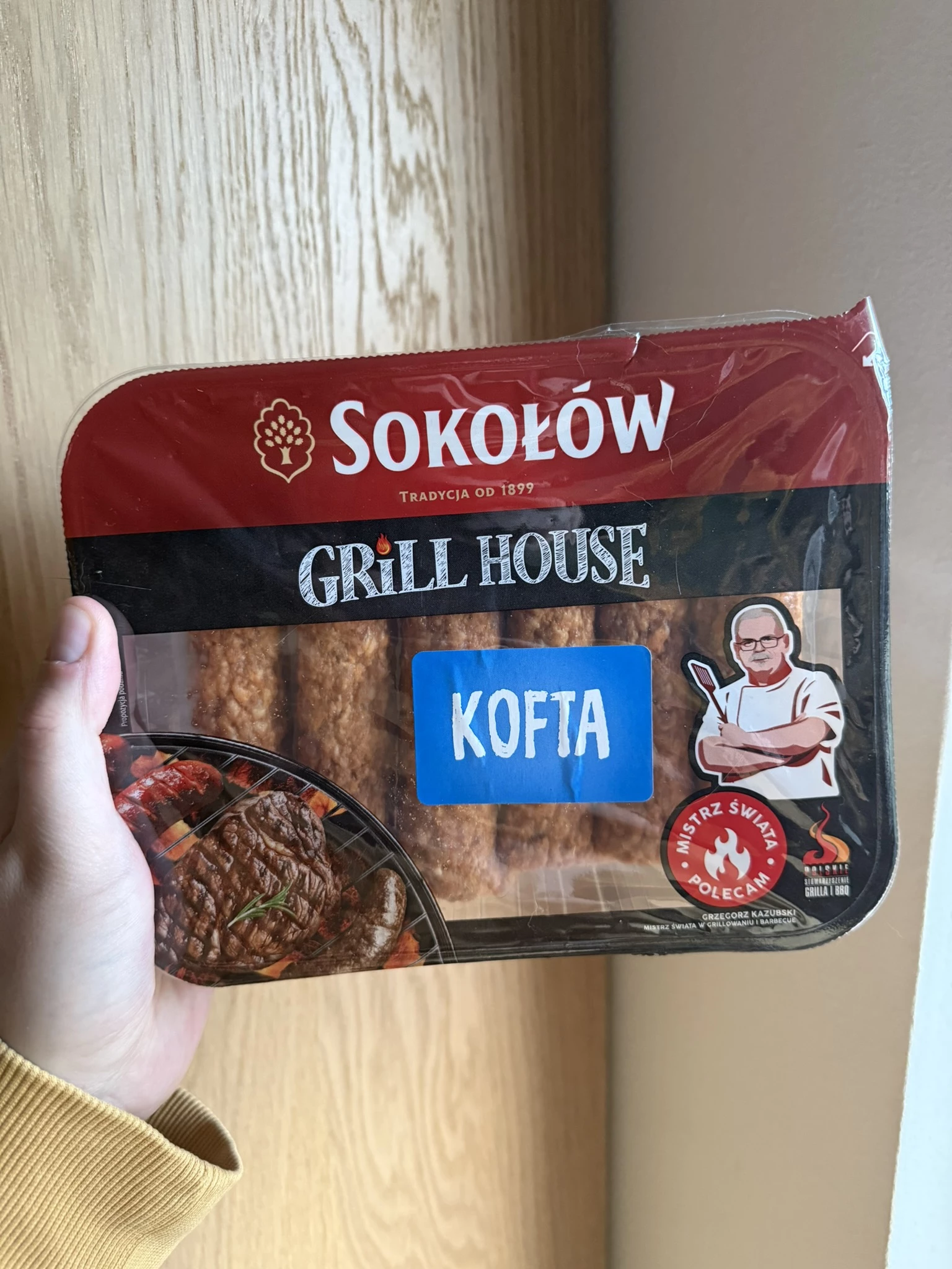 Sokołów Grill House Kofta wieprzowa z wołowiną | 400g