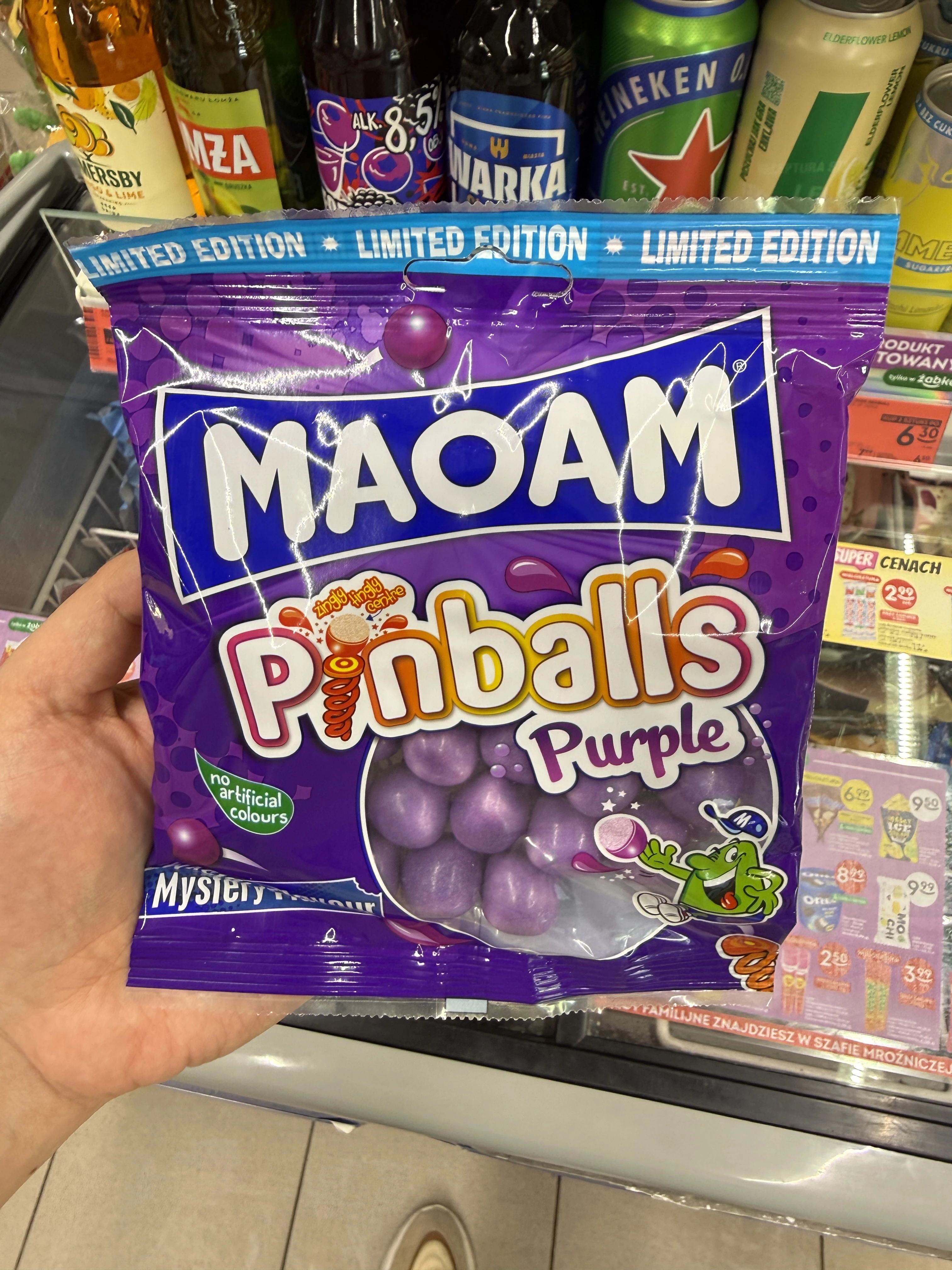 Maoam Pinballs Purple Mystery Flavour Limited Edition | 140g