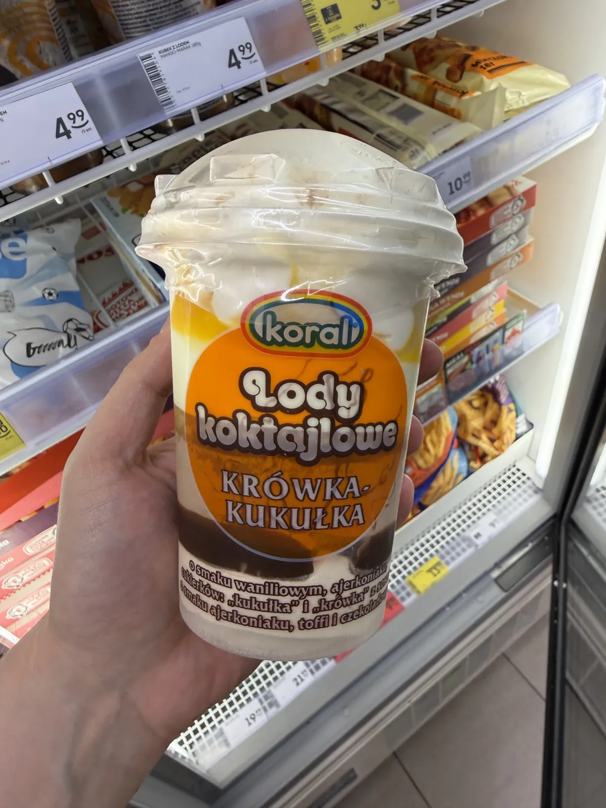 Koral Lody koktajlowe krówka-kukułka | 400ml