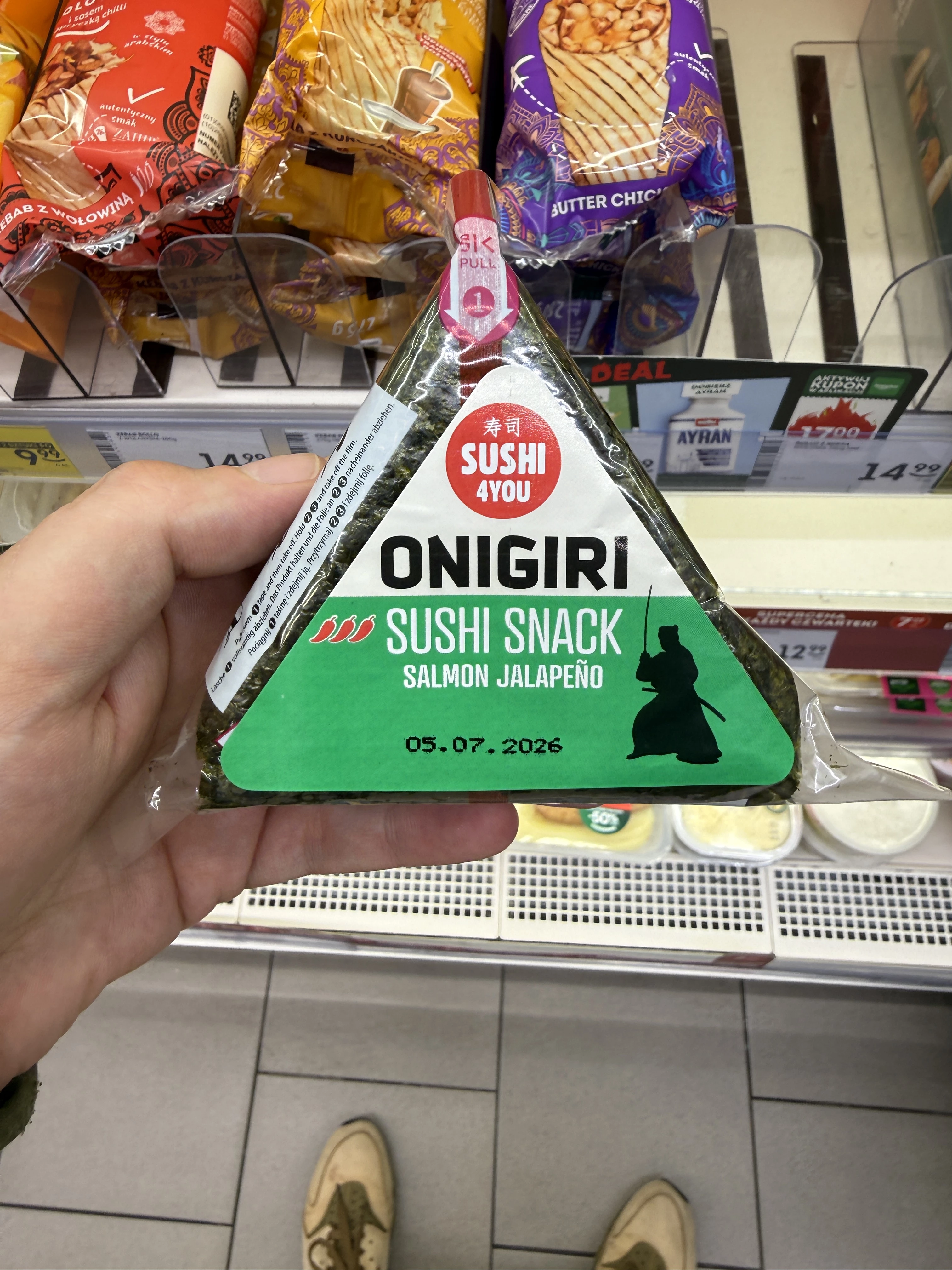 Onigiri Sushi 4You łosoś jalapeño | 100g