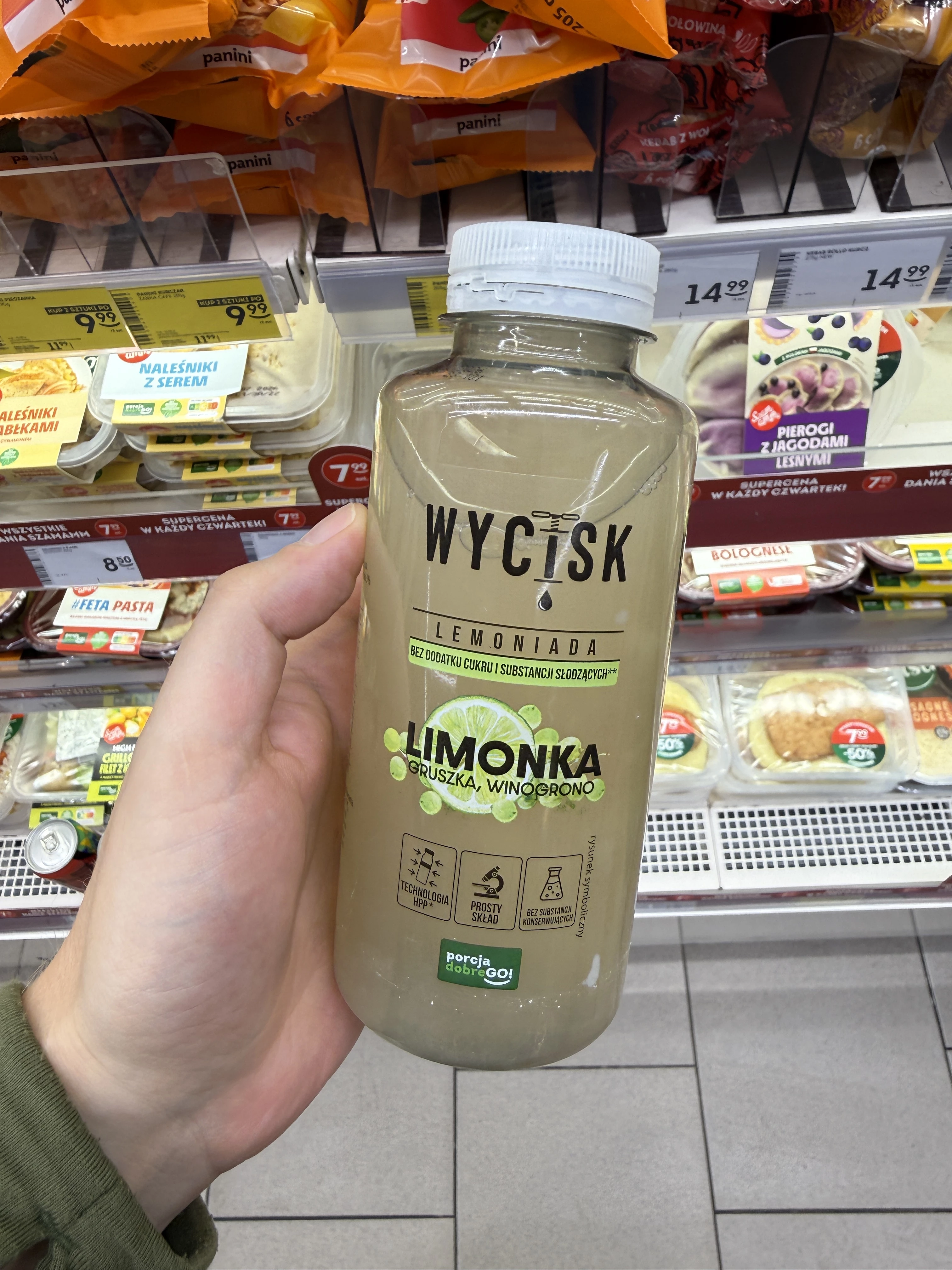 Wycisk Lemoniada Limonka Gruszka Winogrono | 400ml