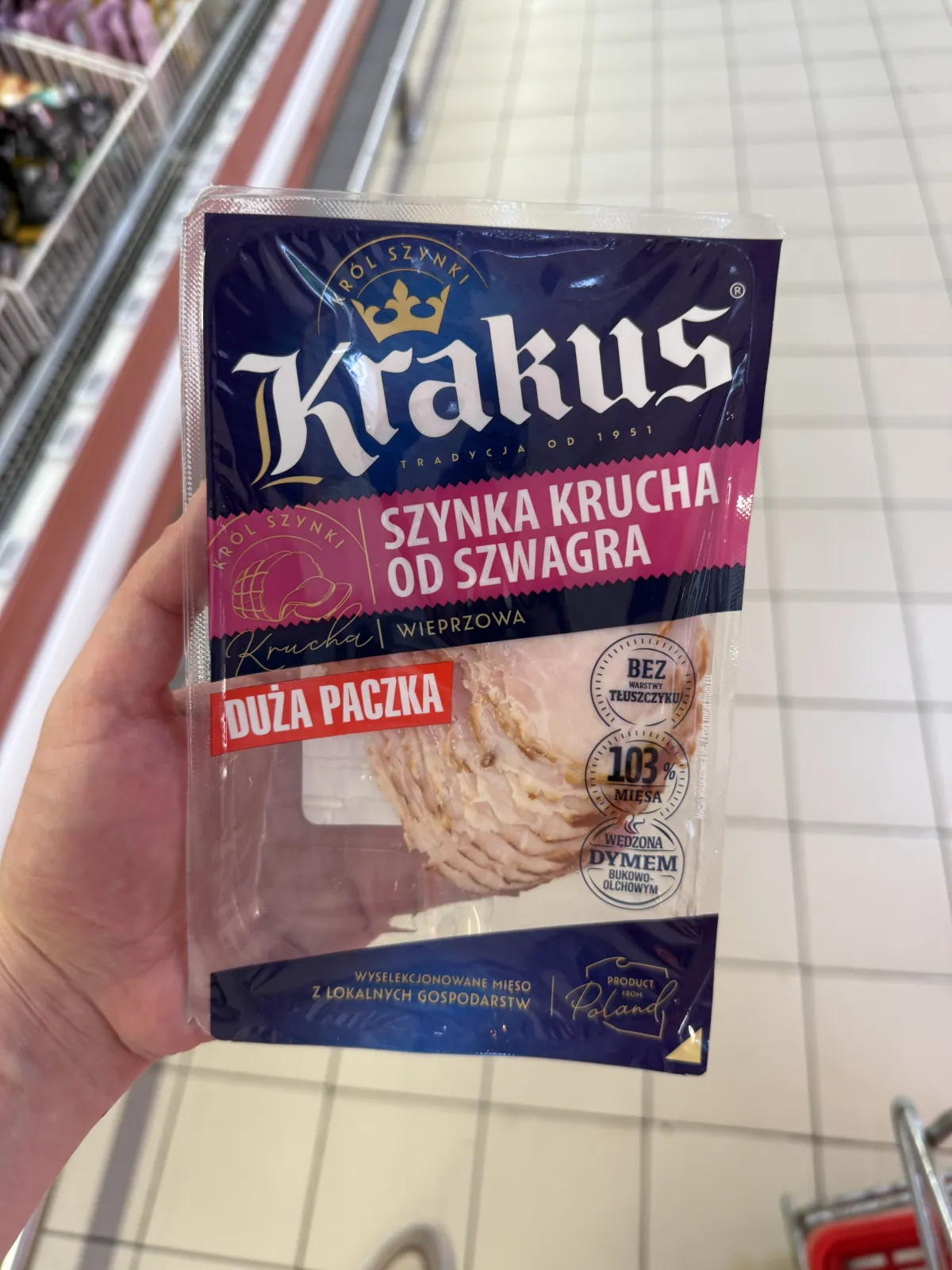 Krakus Szynka Krucha od Szwagra | 120g