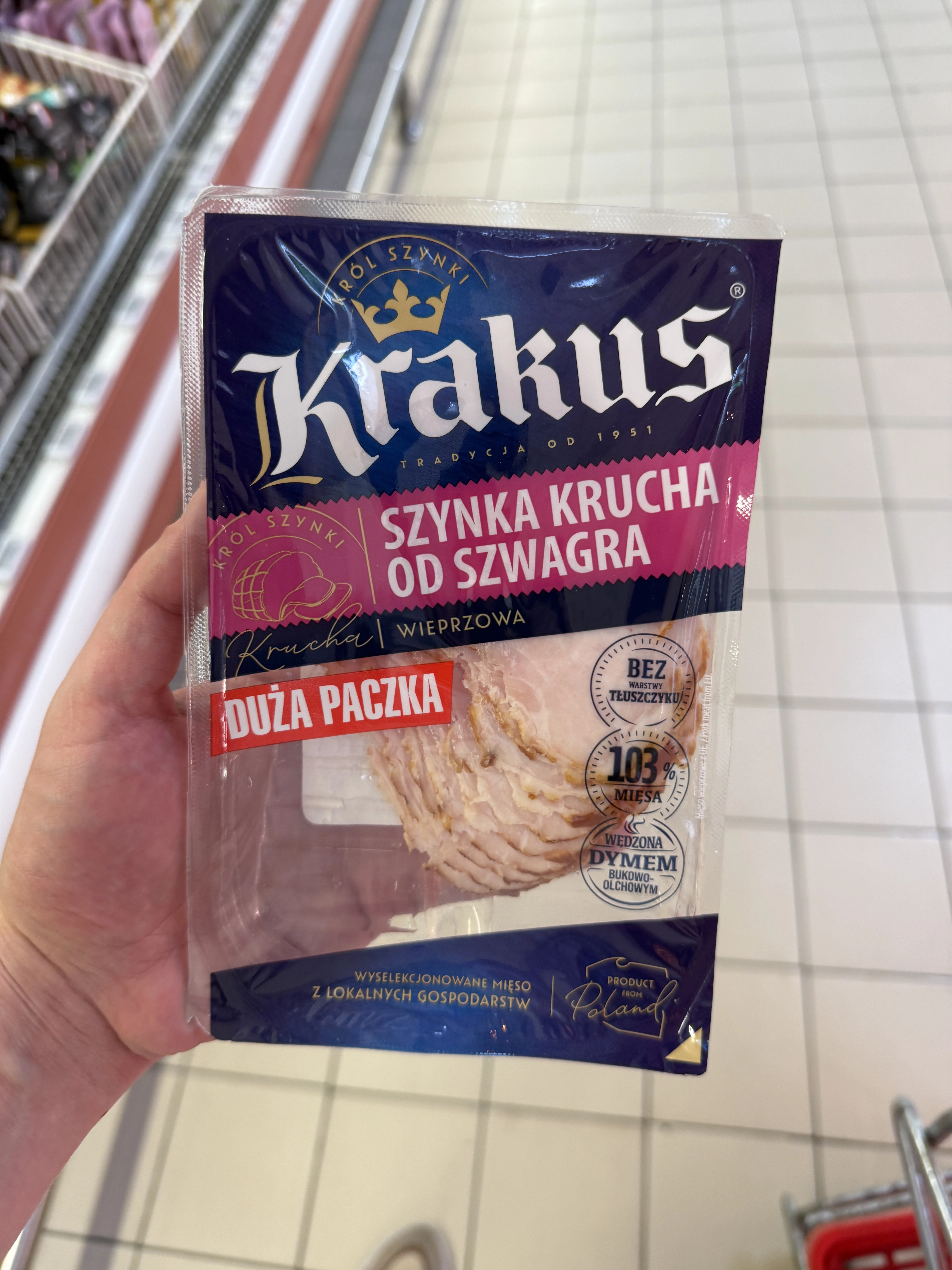 Krakus Szynka Krucha od Szwagra | 120g
