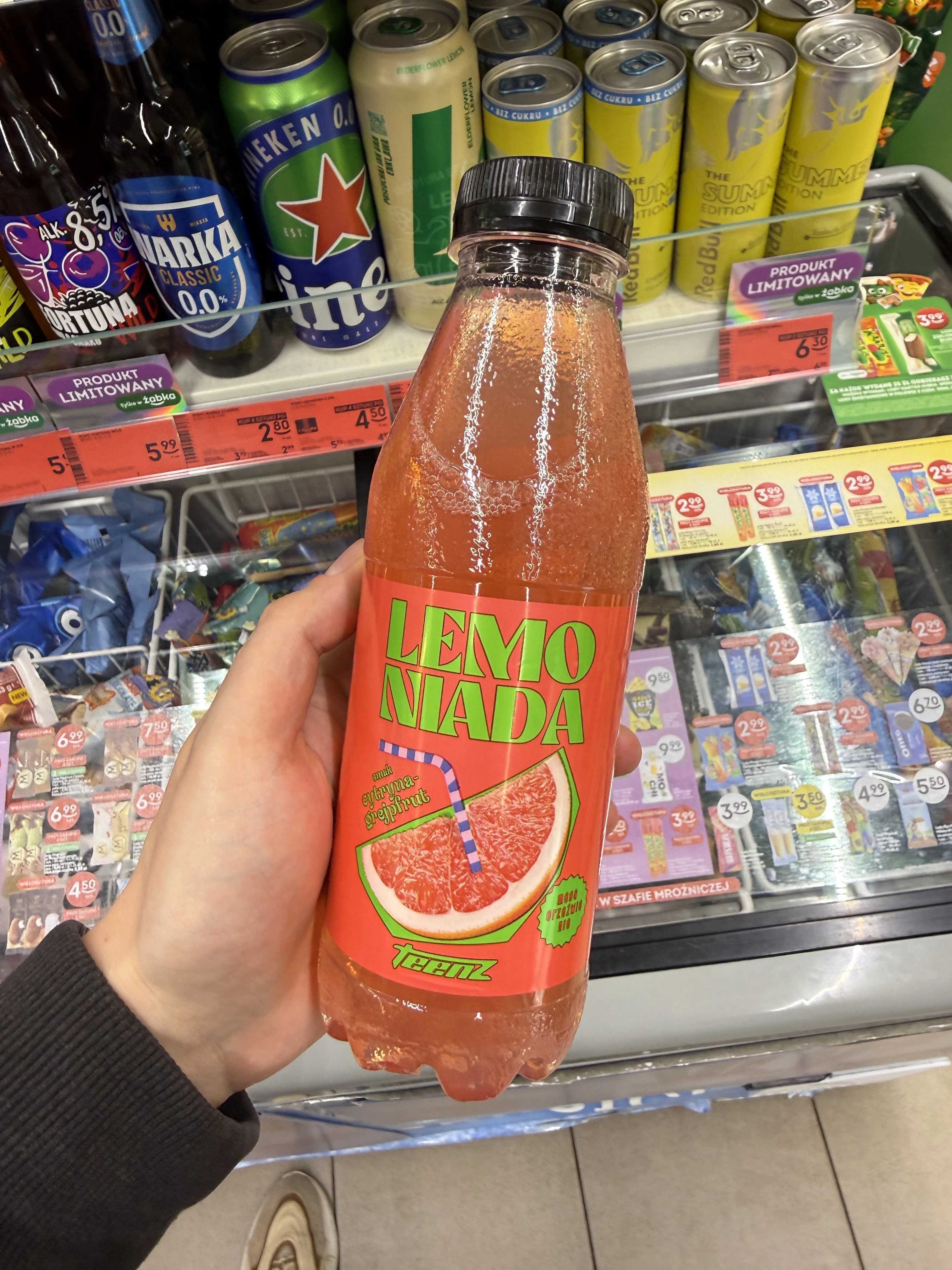 Teenz Lemoniada cytryna-grejpfrut | 500ml