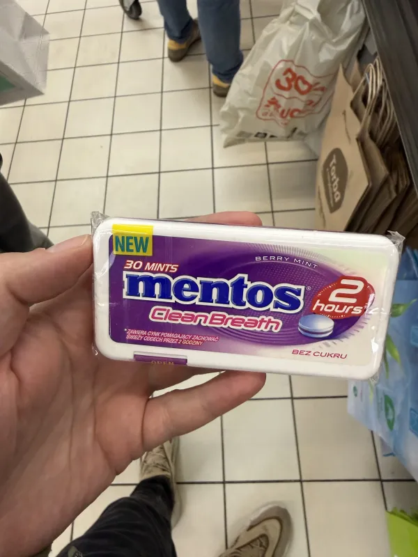 Mentos CleanBreath Berry Mint | 21g