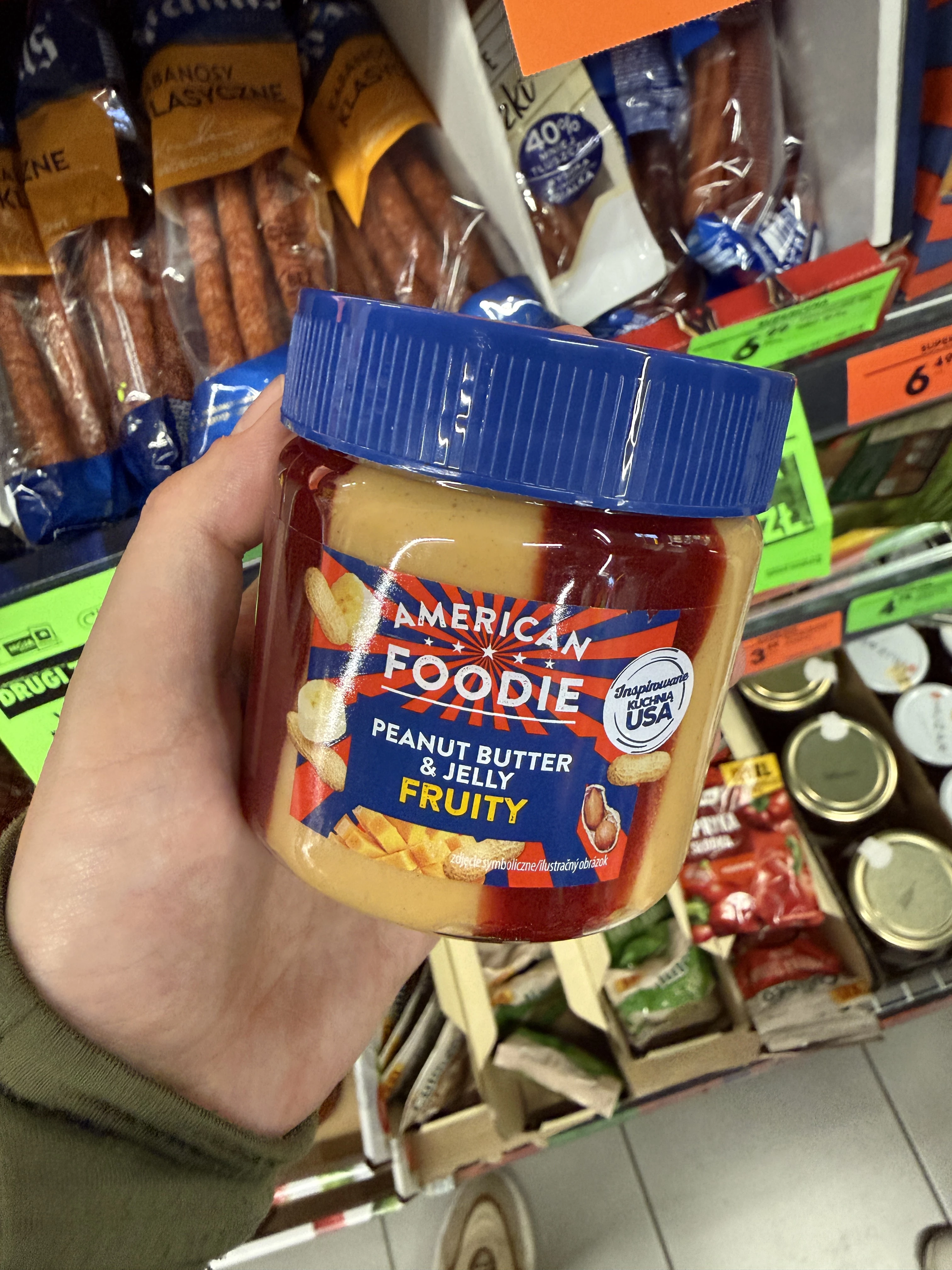 American Foodie Peanut Butter & Jelly Fruity | 340g