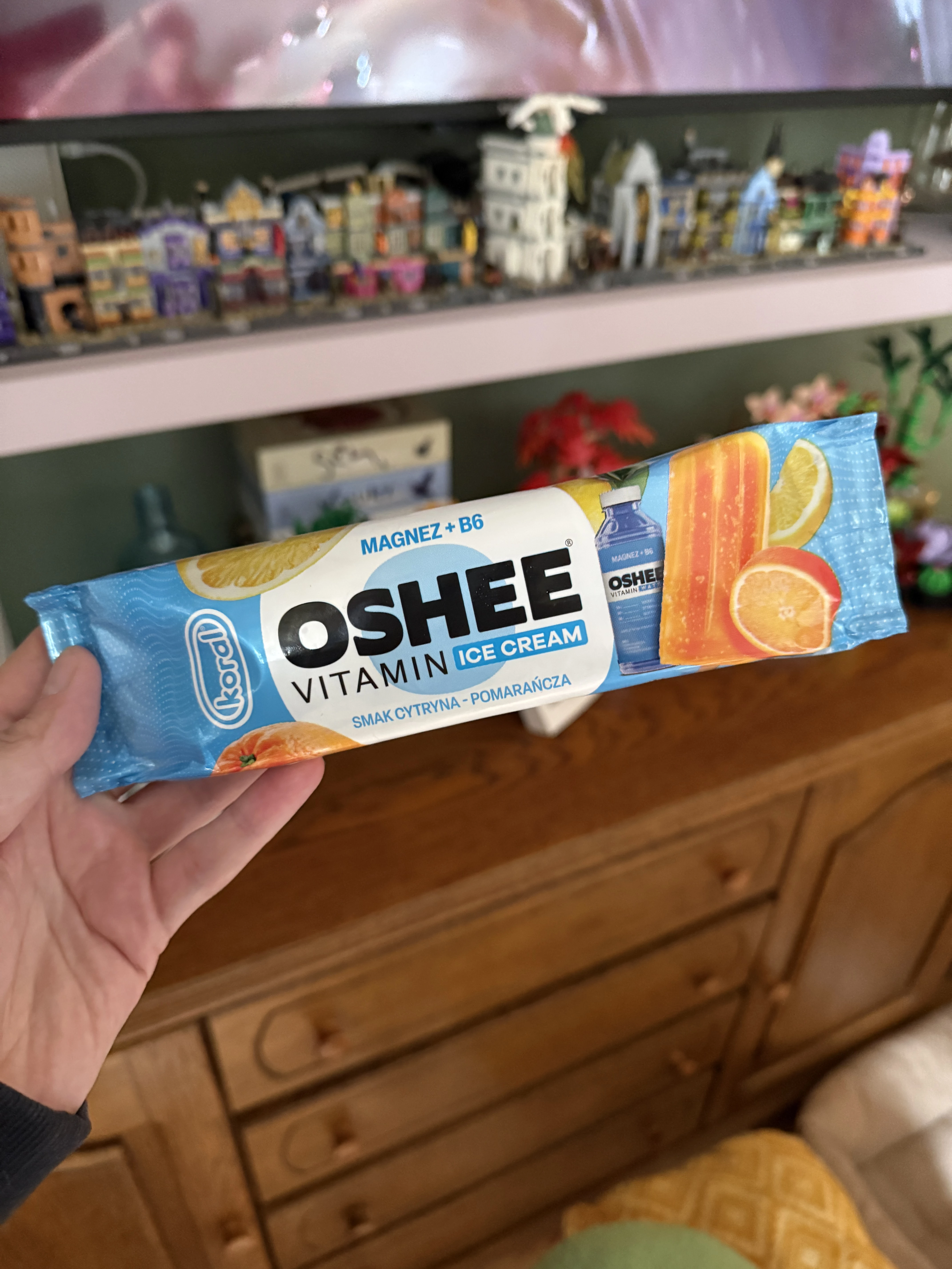 Koral Oshee Vitamin Ice Cream cytryna-pomarańcza | 65ml