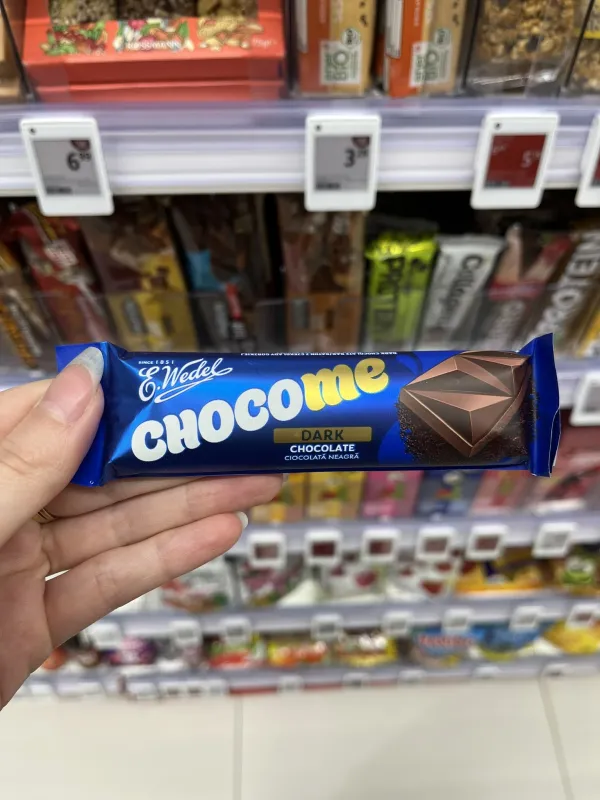 Wedel ChocoMe baton czekolada gorzka | 24g