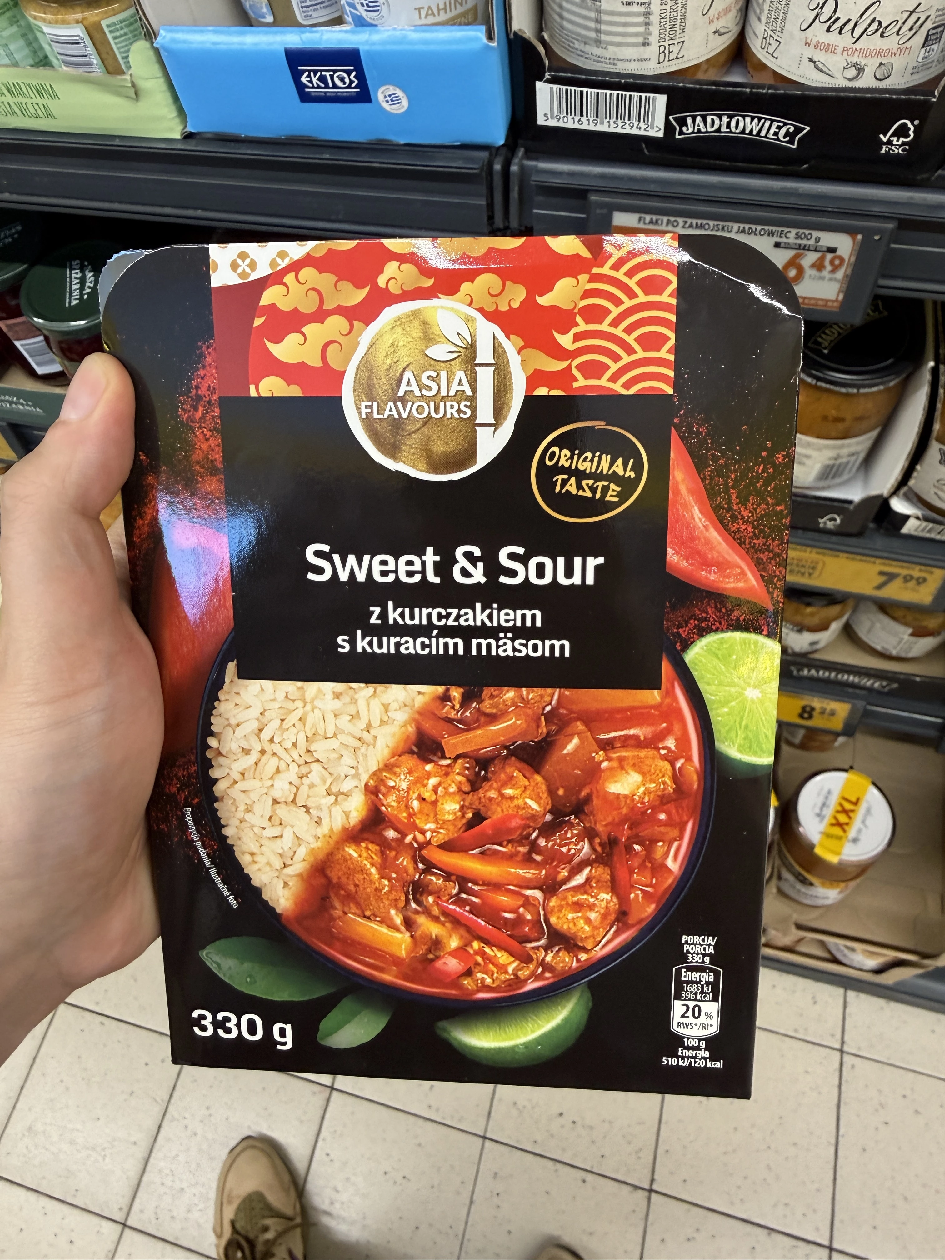Asia Flavours Sweet & Sour z kurczakiem | 330g