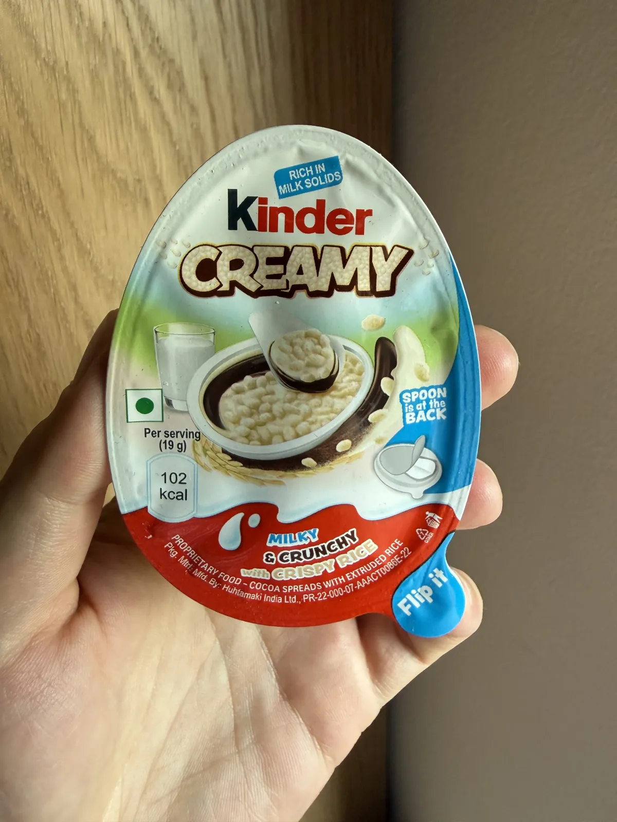 Kinder Creamy Milky & Crunchy | 19g