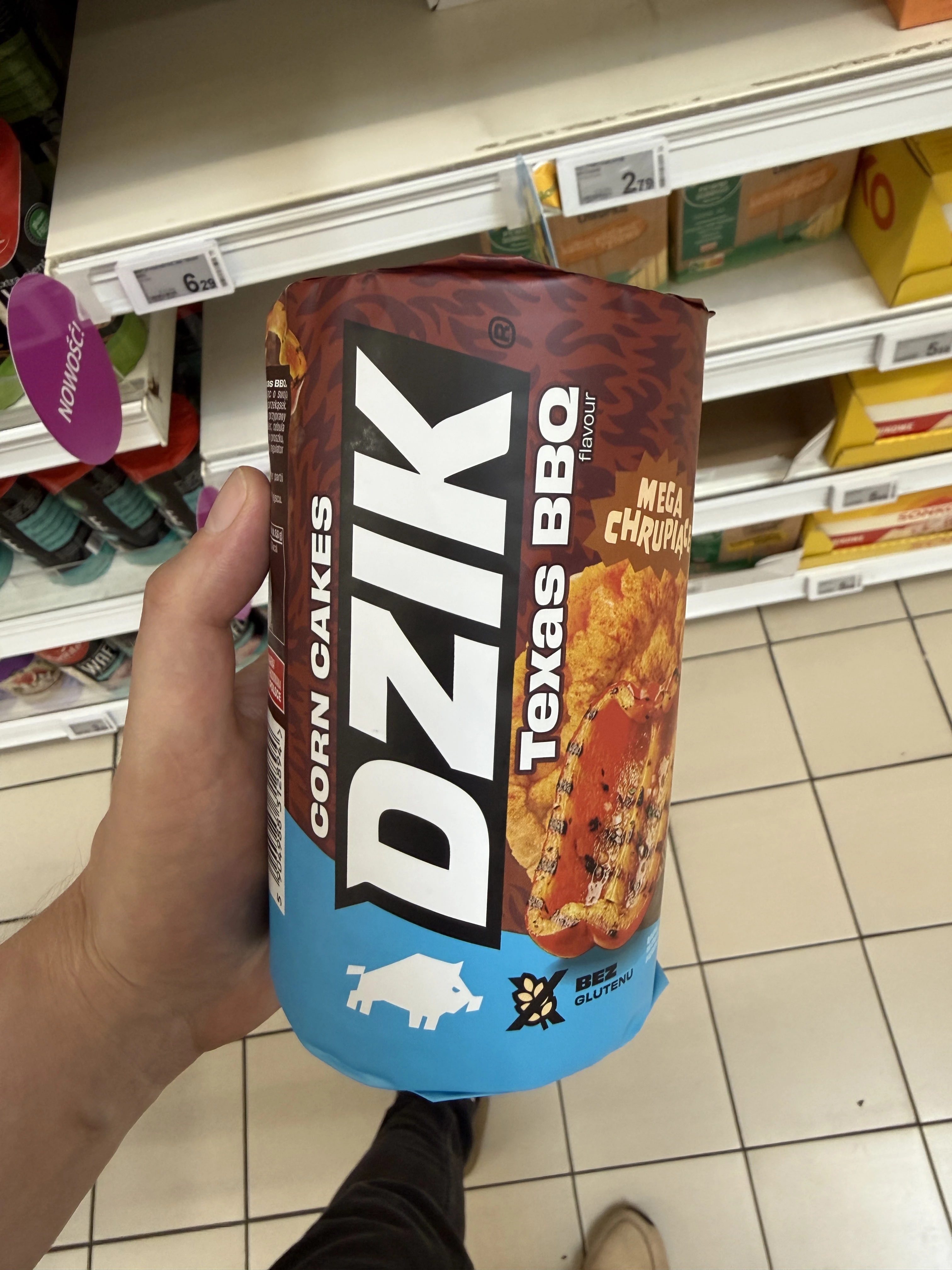 Dzik Corn Cakes Texas BBQ flavour | 120g
